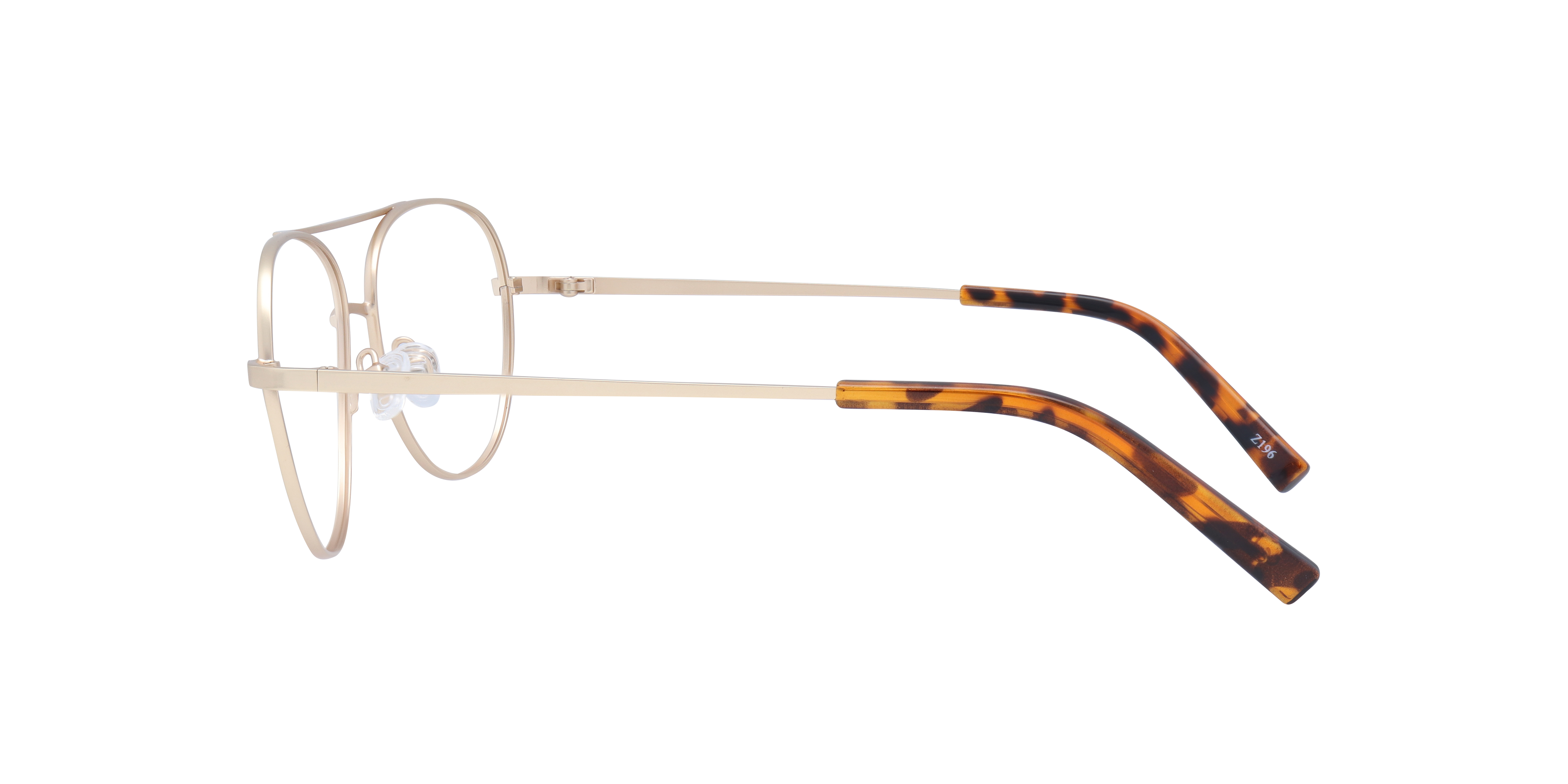 Gabriel Gold MetalEyeglass Frames for Glasses Direct, Side View