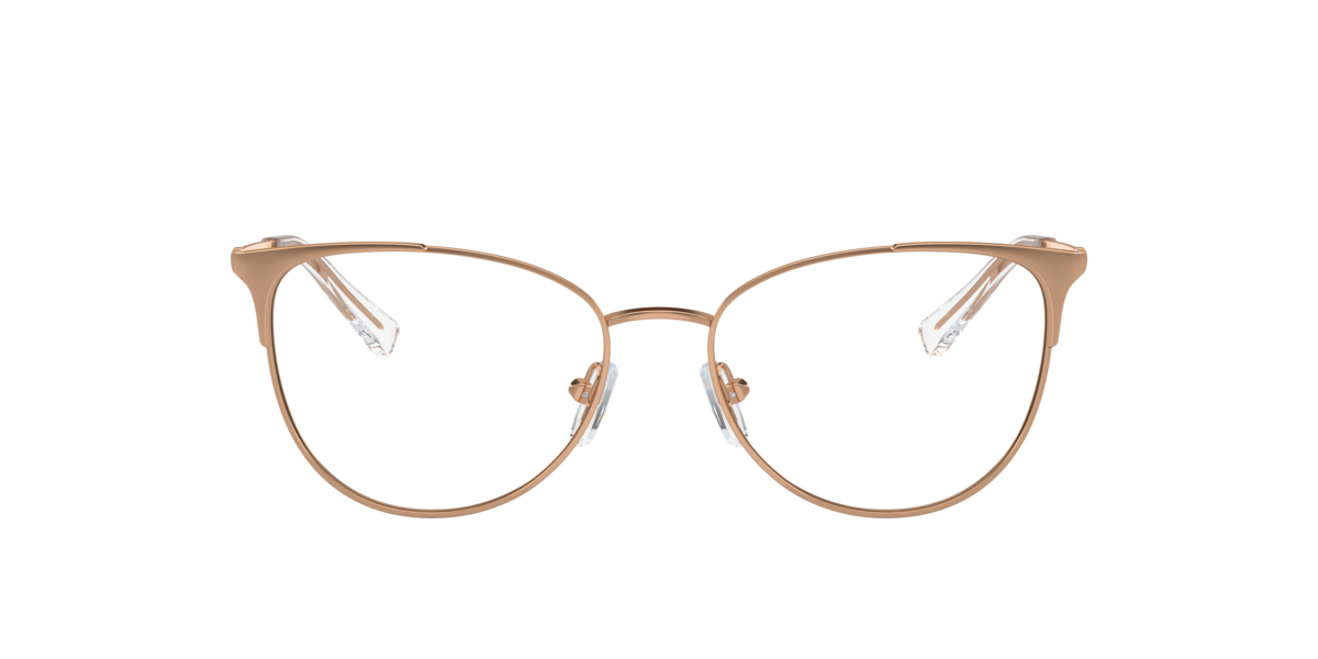 Armani Exchange Women's Rose Gold Cat-Eye Metal Eyeglasses Online - Full Rim - Ax1034 - Image 1