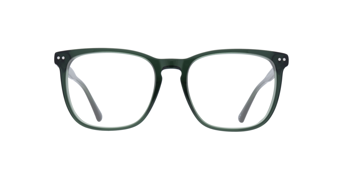 Crystal Green square Acetate eyeglasses Online - Full Rim - Elsie