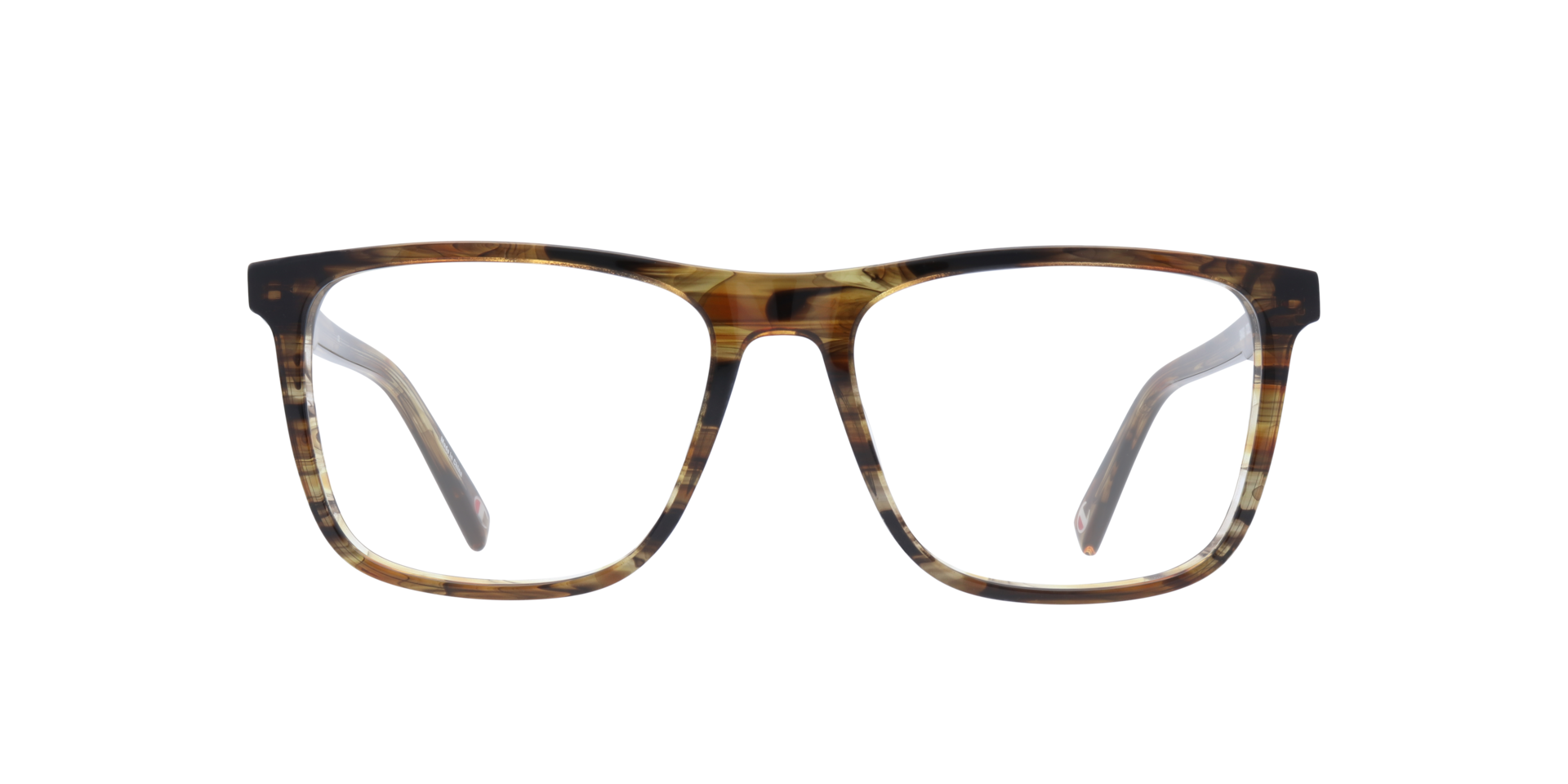 Snag Brown MetalSunglass Frames for Glasses Direct, Front View