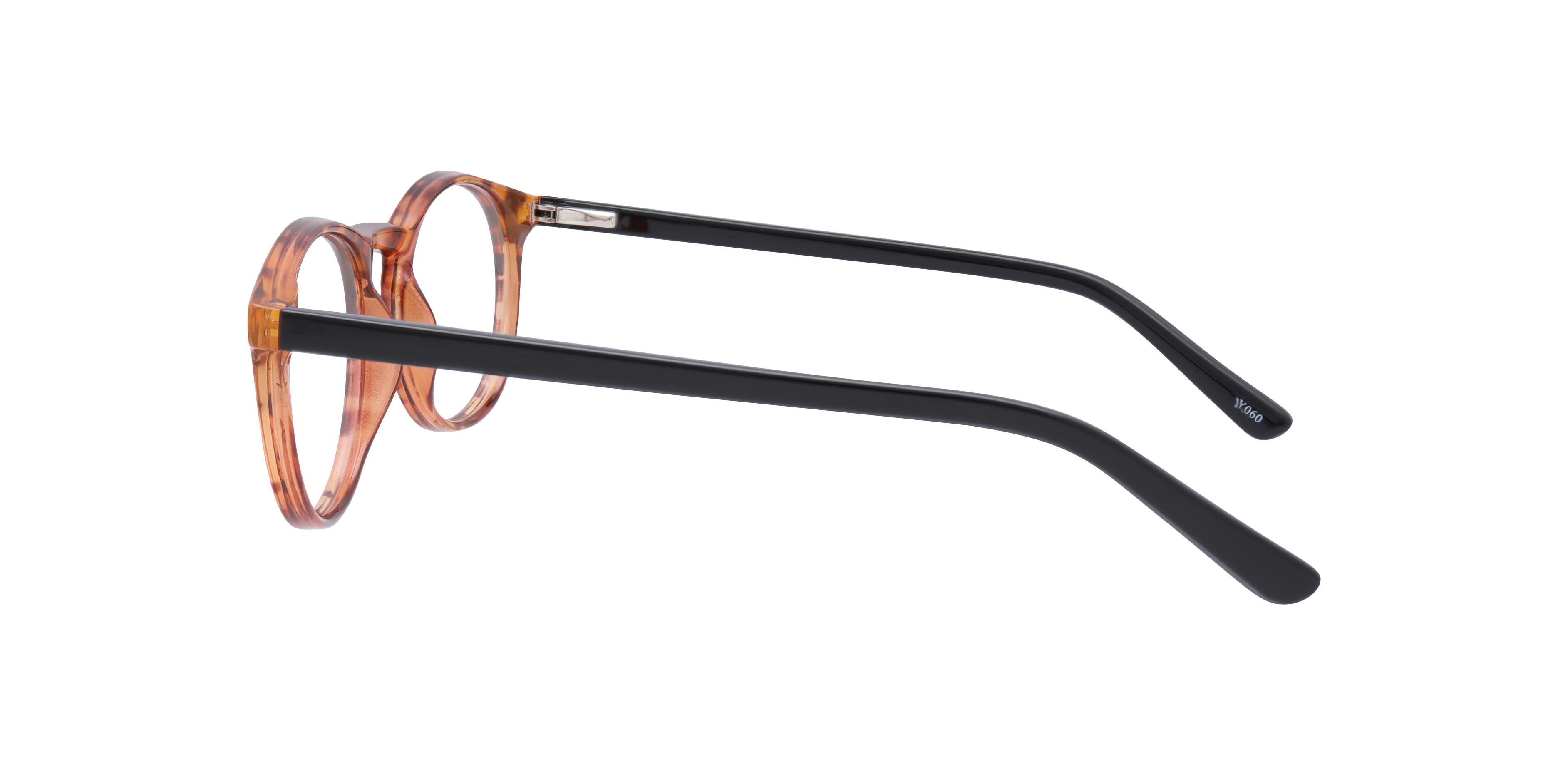 Deon Havana PlasticEyeglass Frames for Glasses Direct, Side View