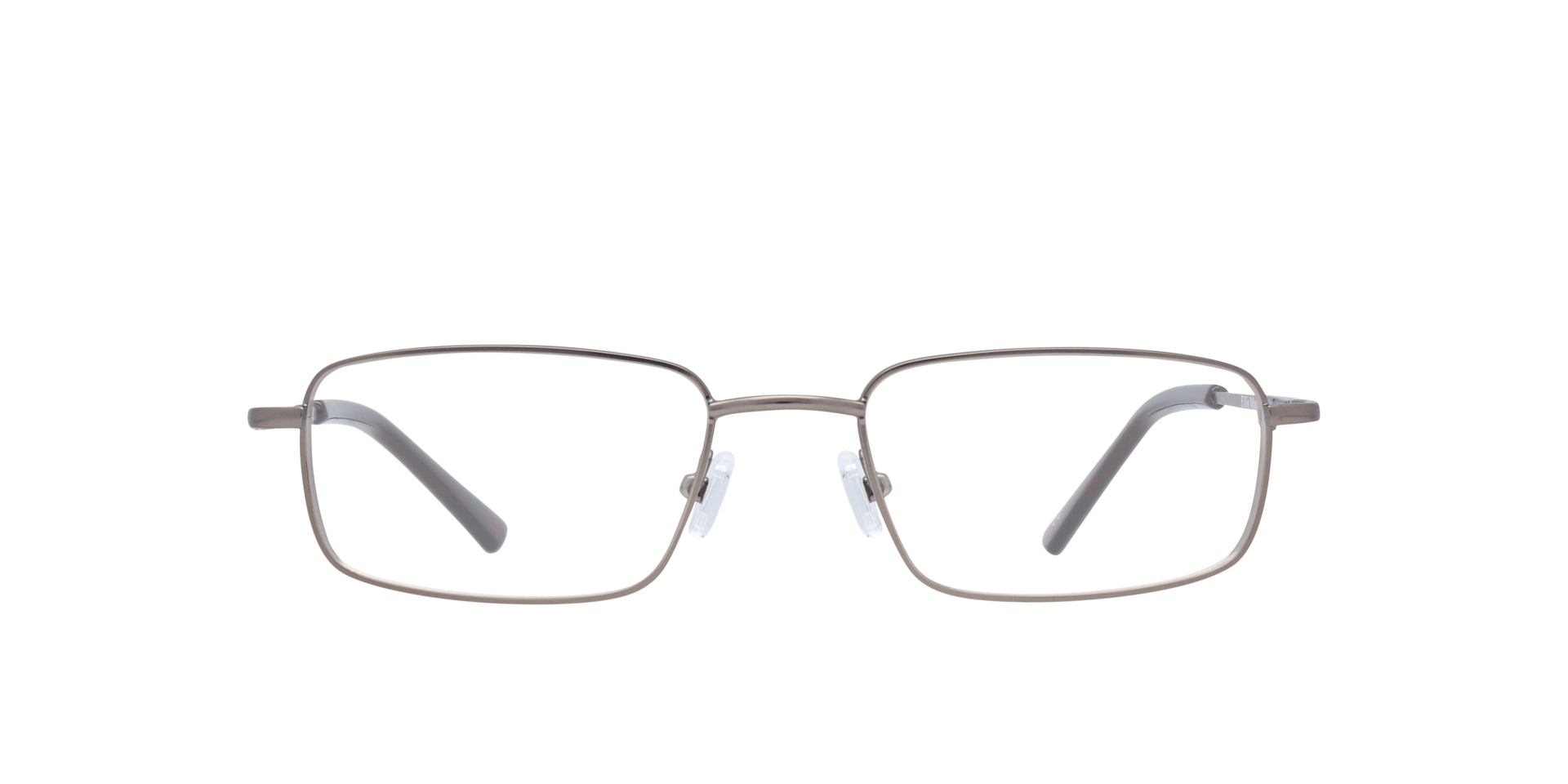Ellis Matte Gunmetal MetalEyeglass Frames for Glasses Direct, Front View