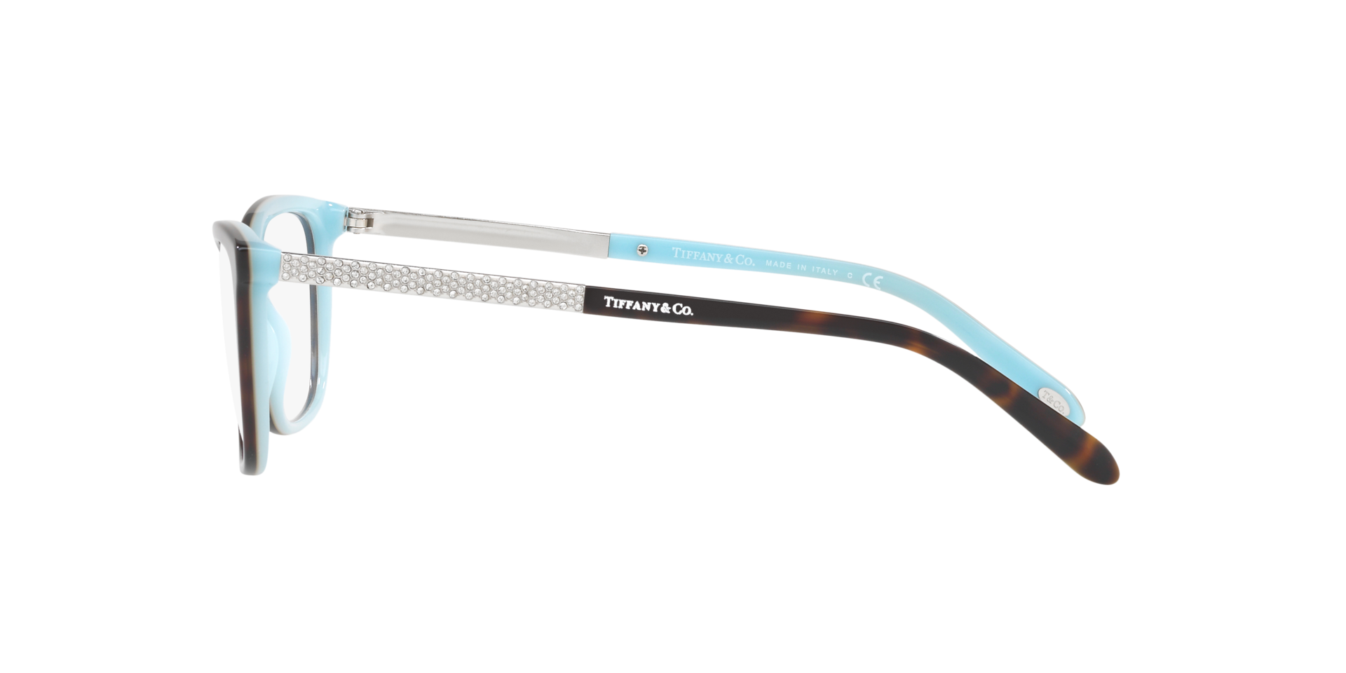 TF2150B Havana AcetateEyeglass Frames for Glasses Direct, Side View