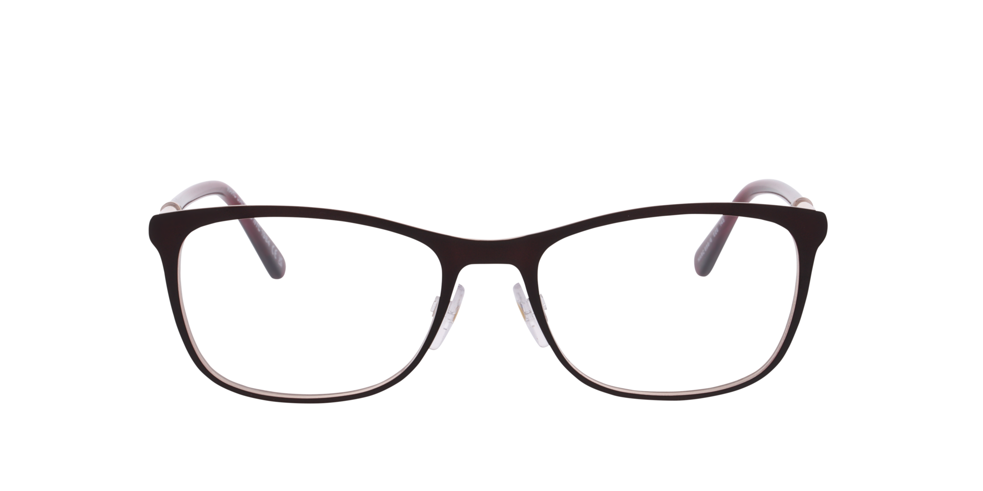 MARC 898/G Burgundy MetalEyeglass Frames for Glasses Direct, Front View