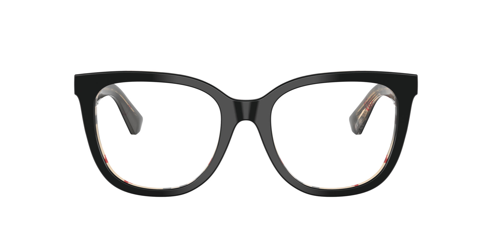 Top Black On Vintage Check BE2415 -  Acetate