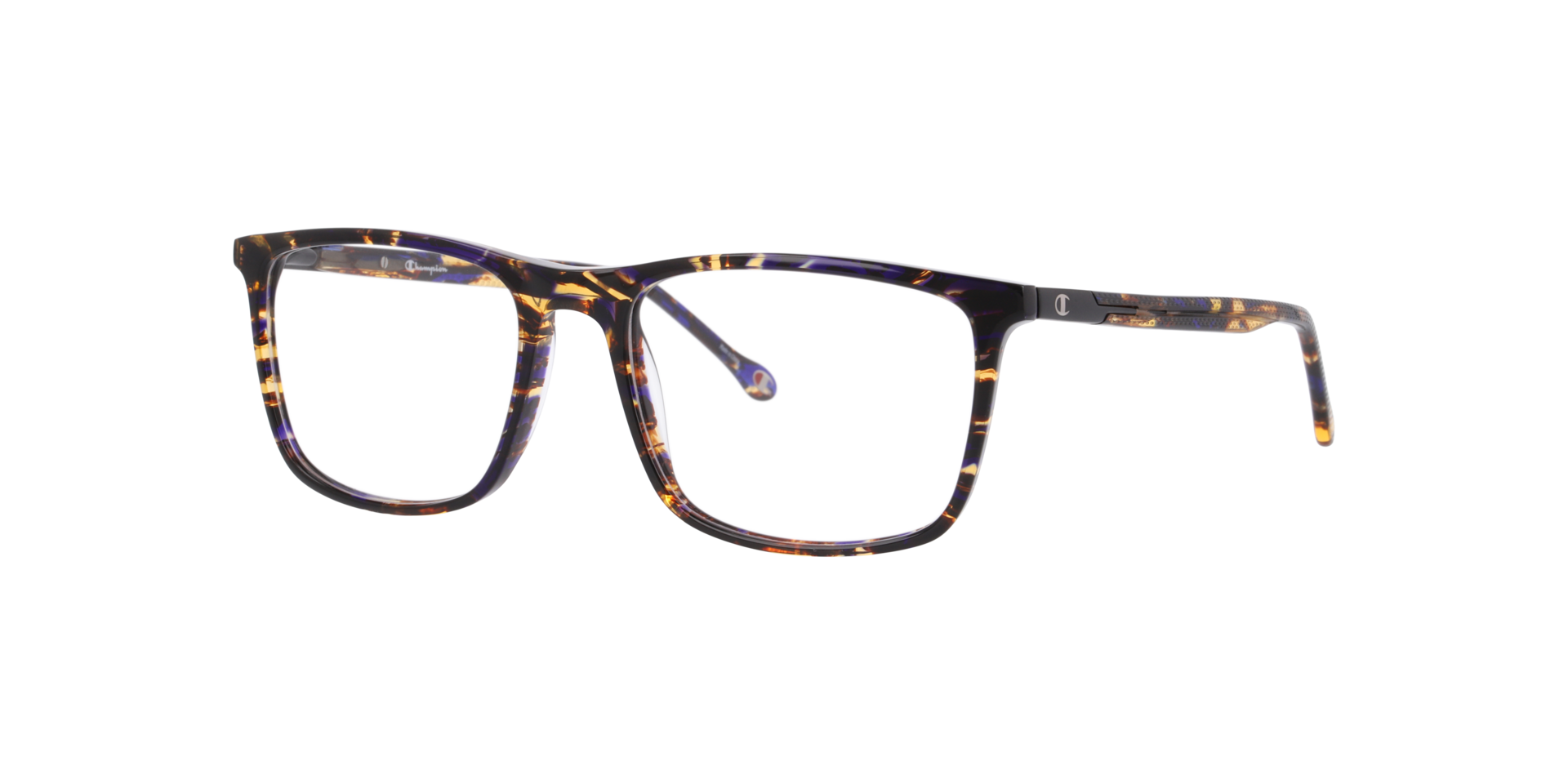 Cucrosby Blue AcetateEyeglass Frames for Glasses Direct, Angle View