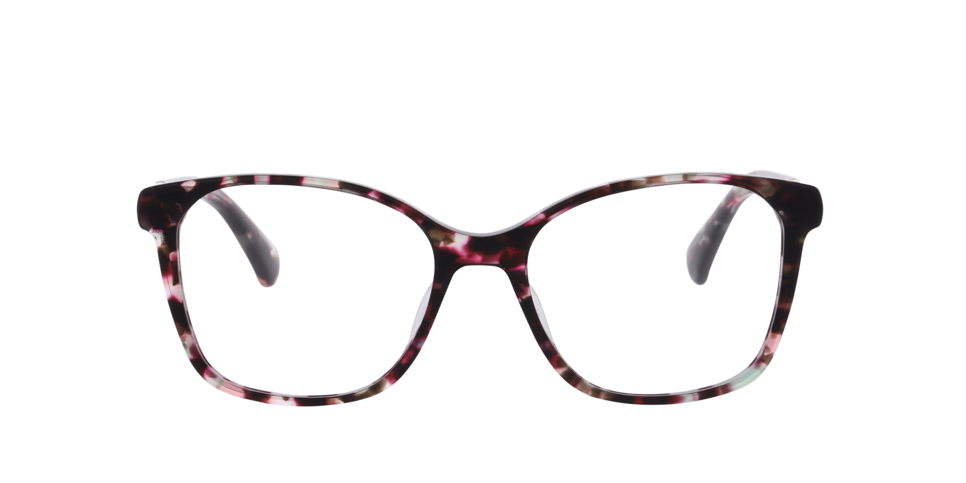 KS MISA 2/G Tortoise Green AcetateEyeglass Frames for Glasses Direct, Front View