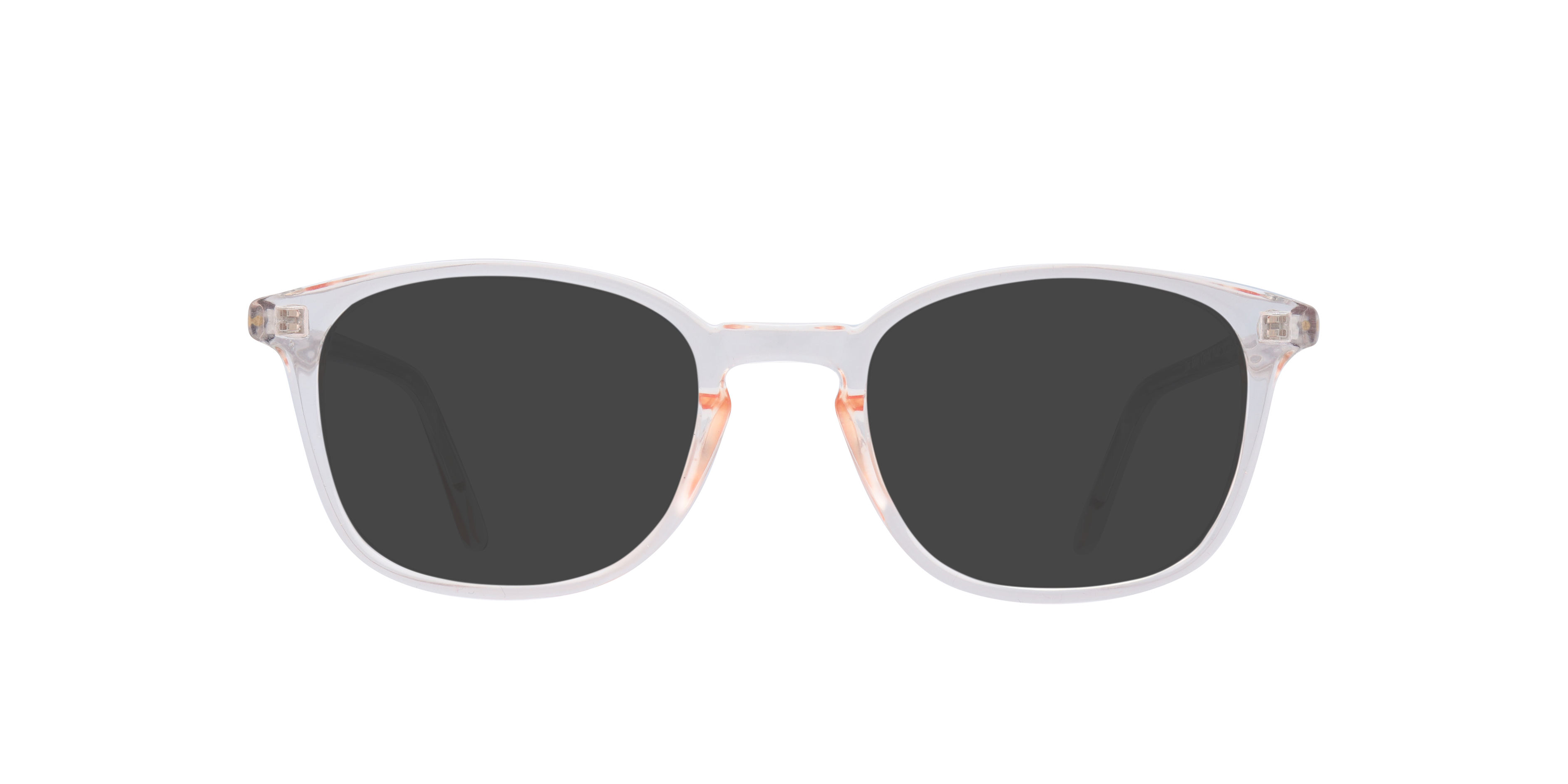 Dax Shiny Crystal Nude PlasticEyeglass Frames for Glasses Direct, with Tinted Lenses
