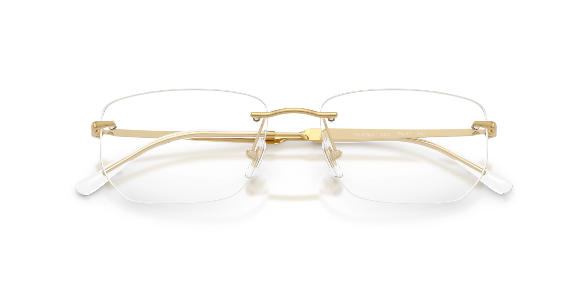 RB3768V Arista Gold MetalEyeglass Frames for Glasses Direct, Closed View