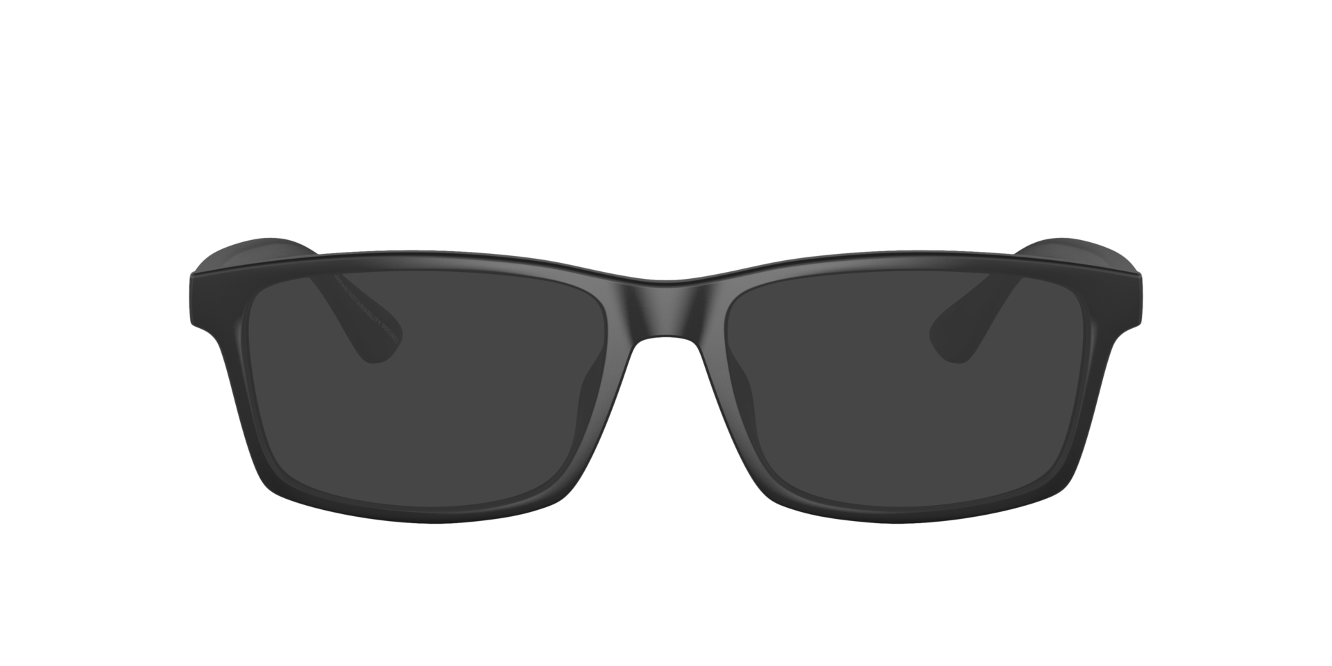 AX3083U Matte Black PlasticEyeglass Frames for Glasses Direct, with Tinted Lenses