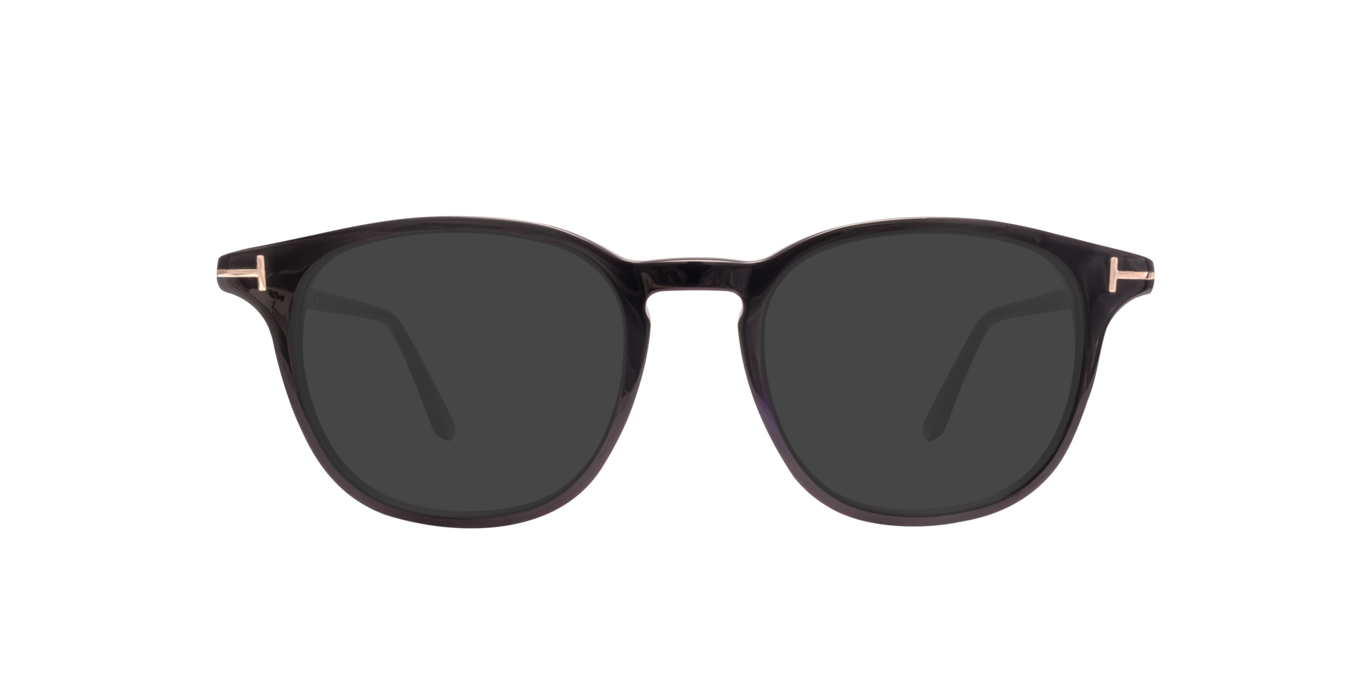 FT5832-B_48001 Black AcetateEyeglass Frames for Glasses Direct, with Tinted Lenses