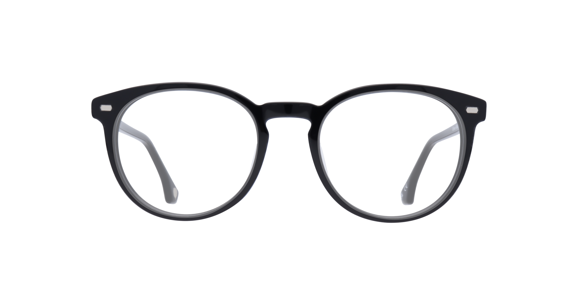 Gibson Black AcetateEyeglass Frames for Glasses Direct, Front View