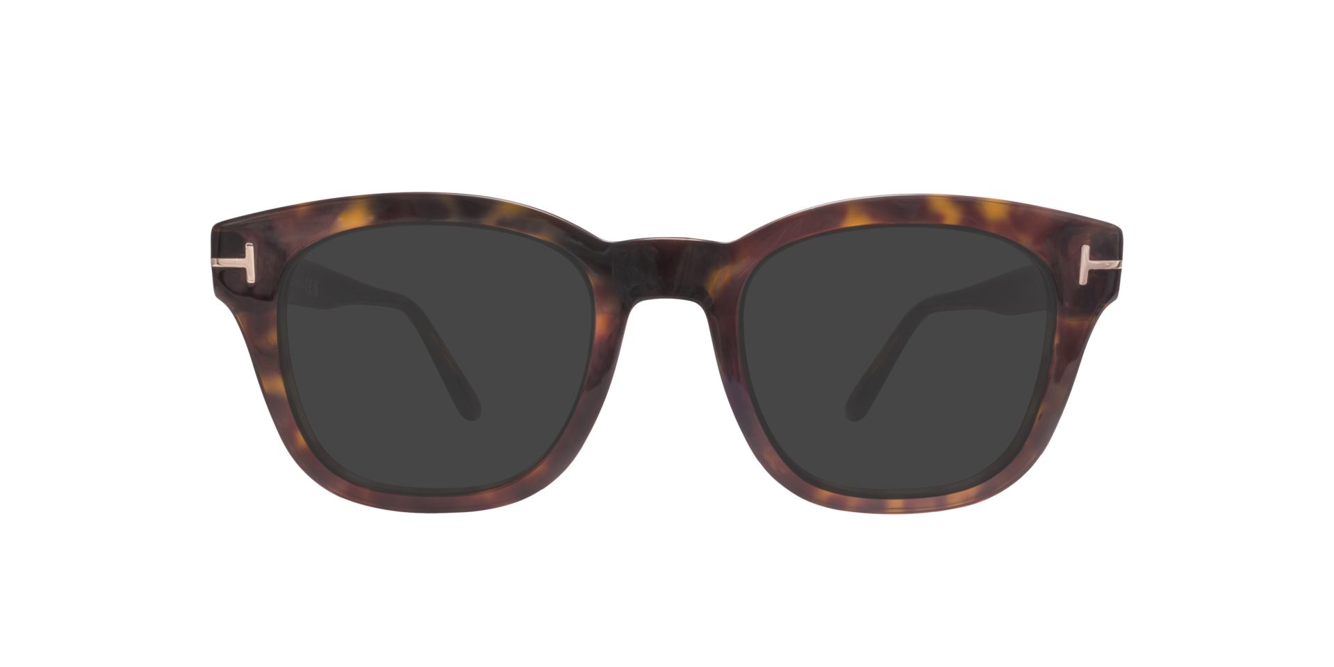 FT5542-B Tortoise AcetateEyeglass Frames for Glasses Direct, with Tinted Lenses