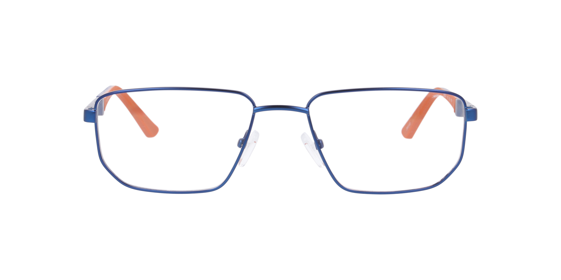 Nb4190 Blue MetalEyeglass Frames for Glasses Direct, Front View