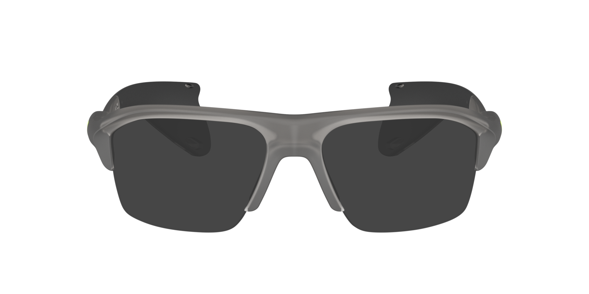 Stunt Glider Satin Grey Smoke PlasticEyeglass Frames for Glasses Direct, with Tinted Lenses