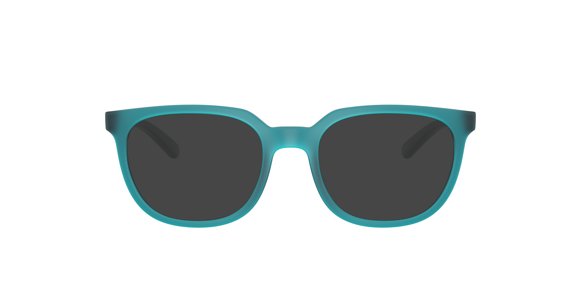 AN7263 Transparent Blue Matte & Shiny PlasticEyeglass Frames for Glasses Direct, with Tinted Lenses
