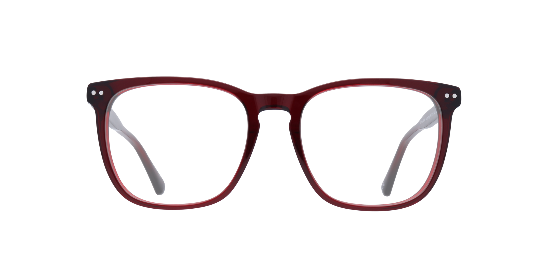 Elsie Milky Burgundy AcetateEyeglass Frames for Glasses Direct, Front View