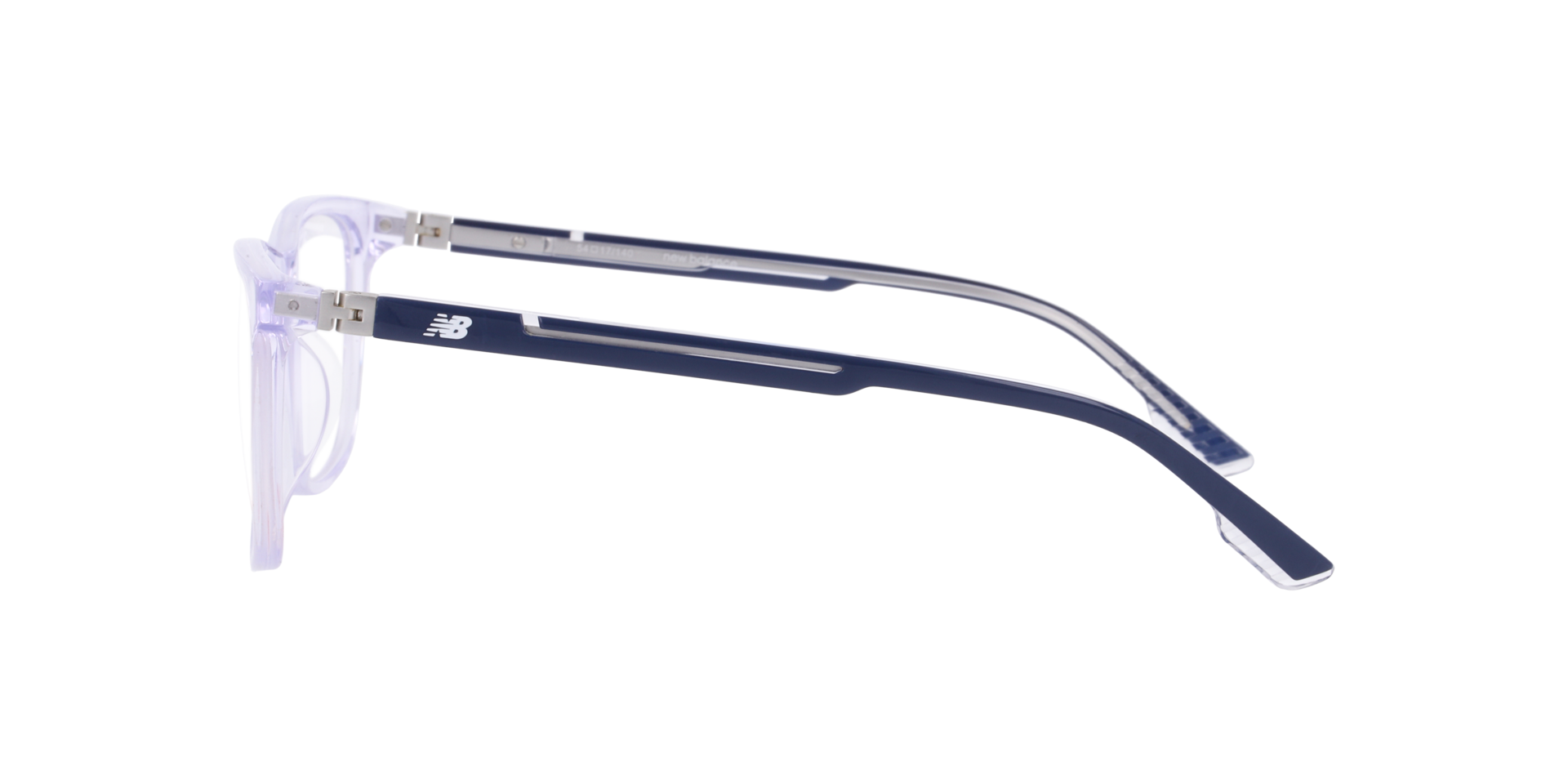 Nb4193 Blue AcetateEyeglass Frames for Glasses Direct, Side View