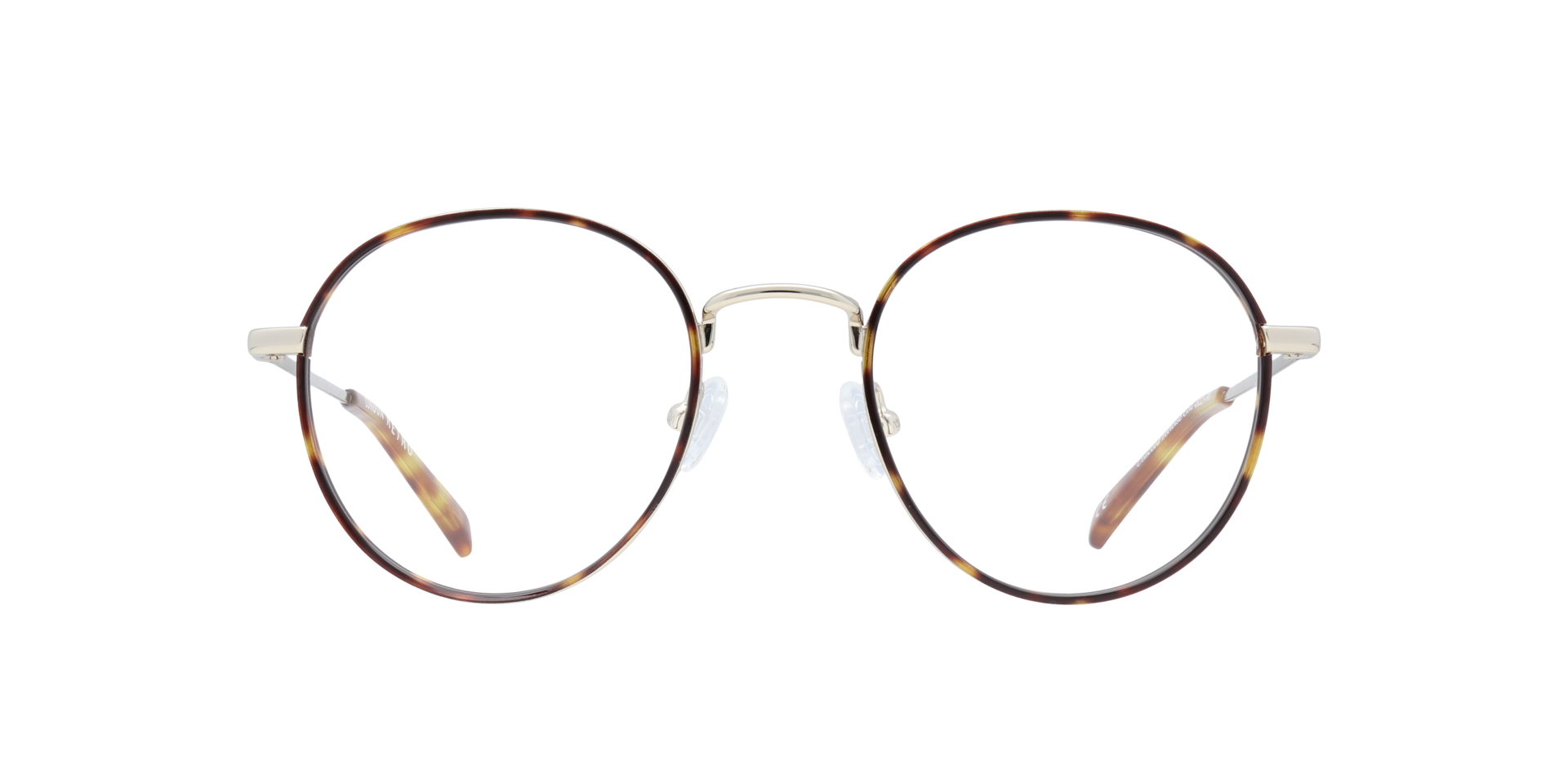 Concord Tortoise & Gold MetalEyeglass Frames for Glasses Direct, Front View