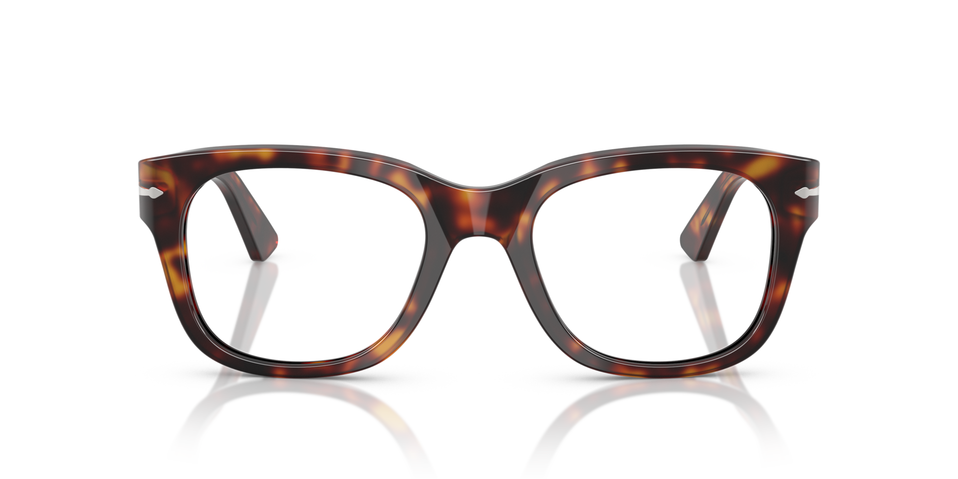 PO3372V Havana AcetateEyeglass Frames for Glasses Direct, Front View