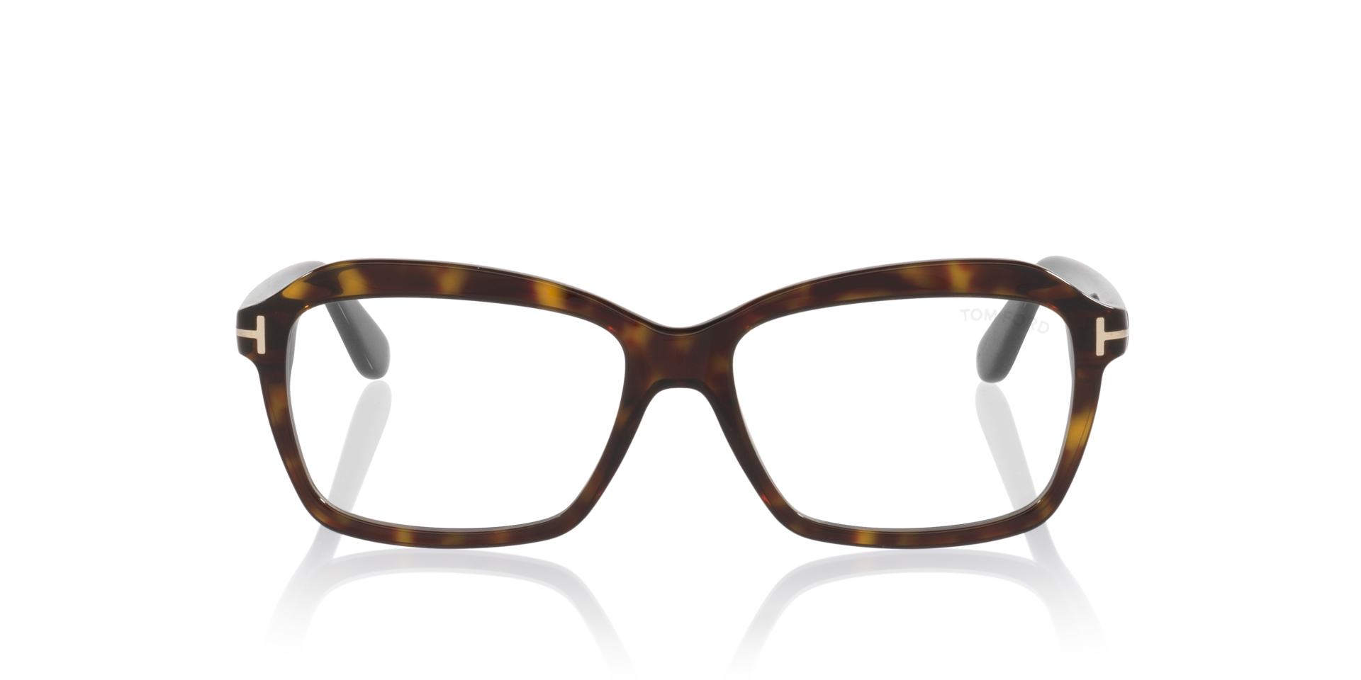FT6129-B Tortoise AcetateEyeglass Frames for Glasses Direct, Front View