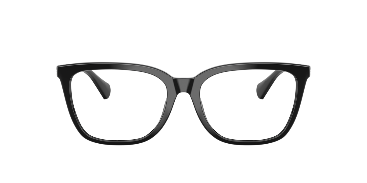Ralph Women's Shiny Black Butterfly Plastic Eyeglasses Online - Full Rim - Ra7178u
