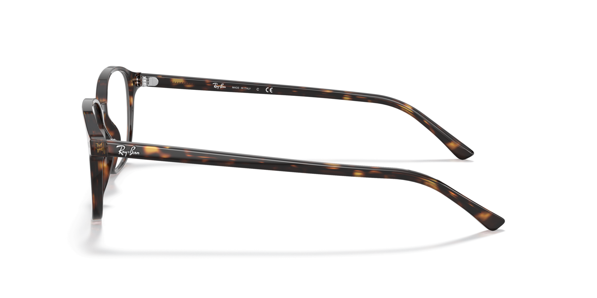 Leonard Optics Havana AcetateEyeglass Frames for Glasses Direct, Side View