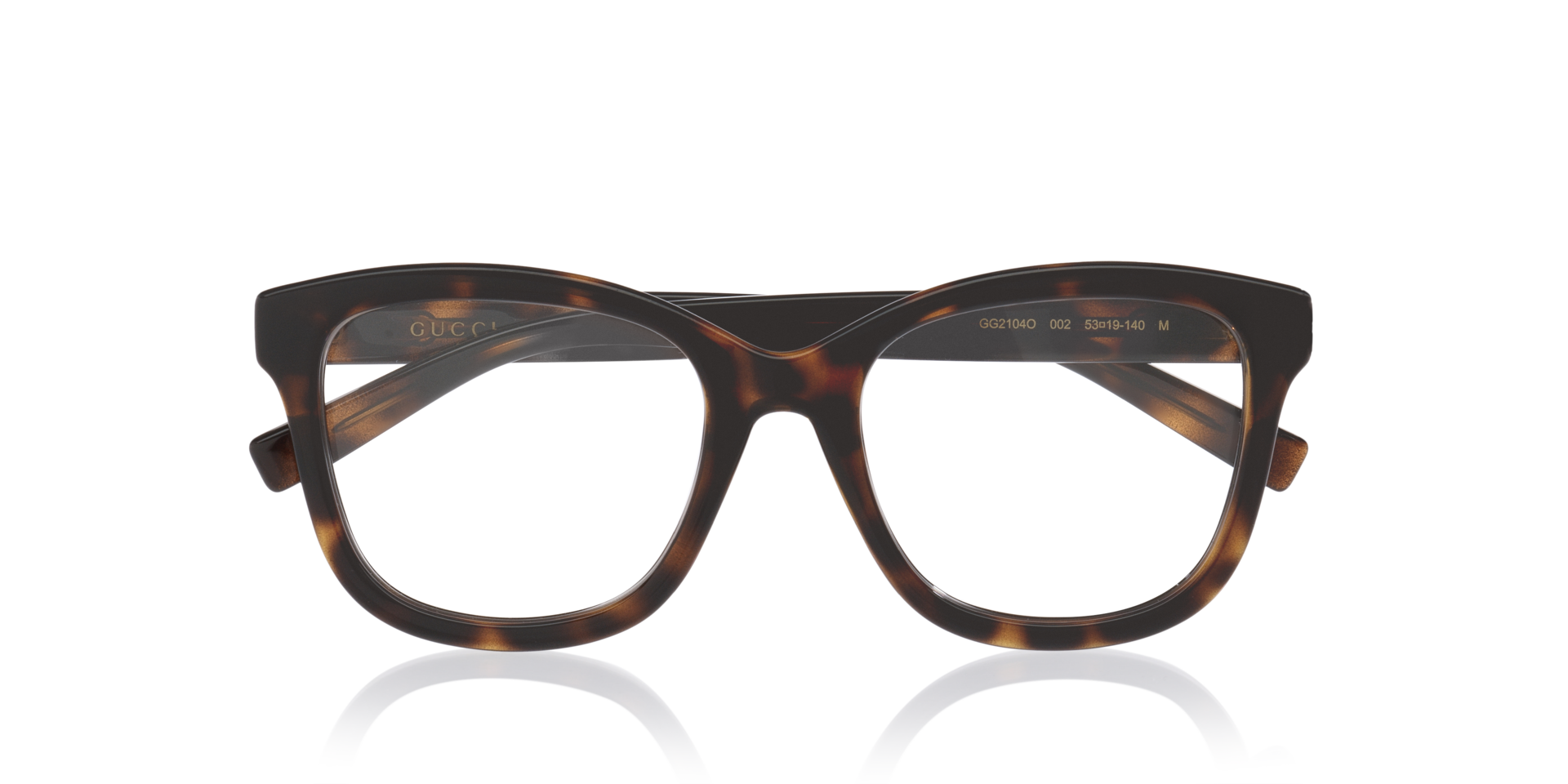 GG2104O Tortoise PlasticEyeglass Frames for Glasses Direct, Closed View