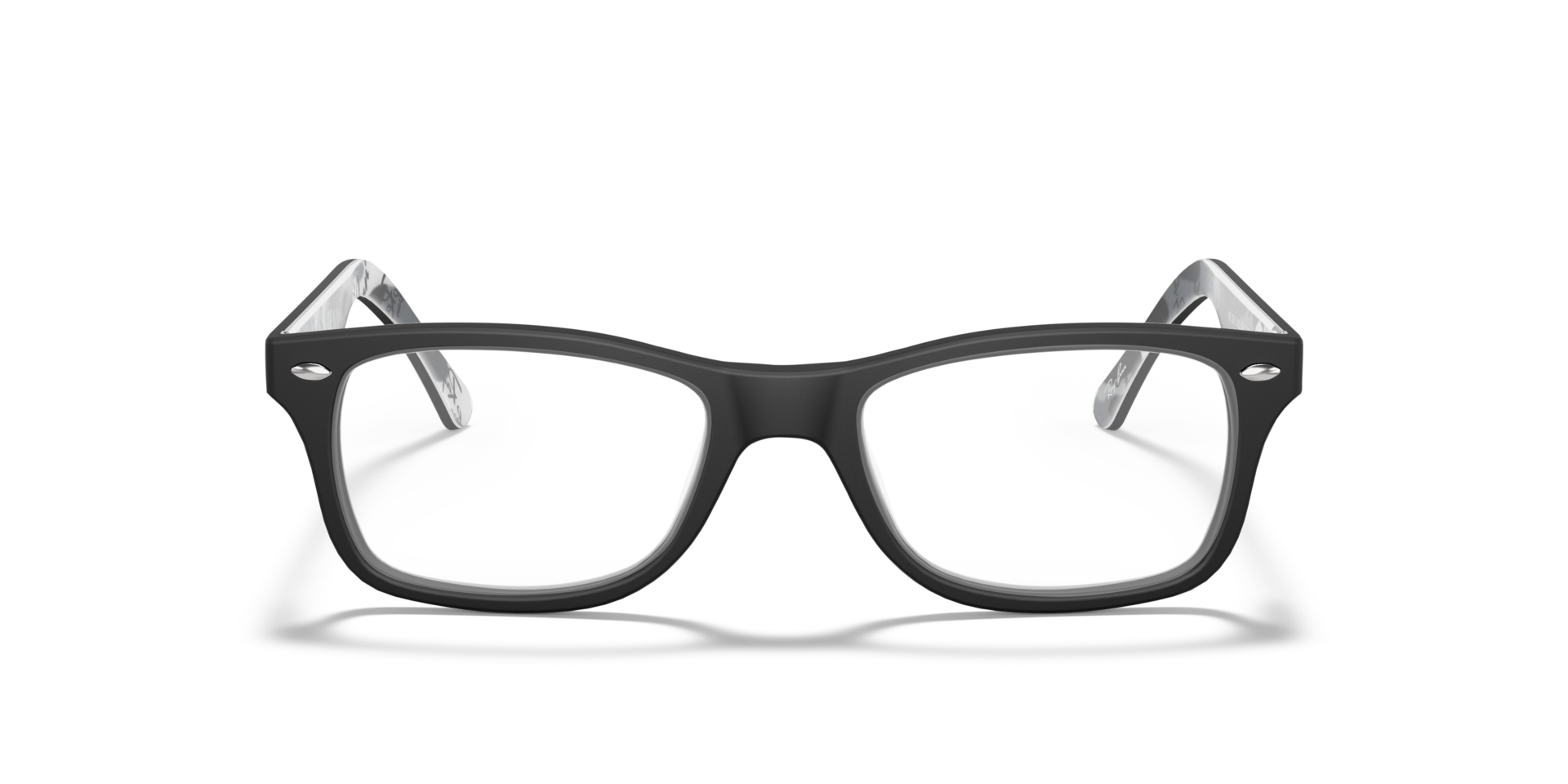 RB5228 Optics Black AcetateEyeglass Frames for Glasses Direct, Front View