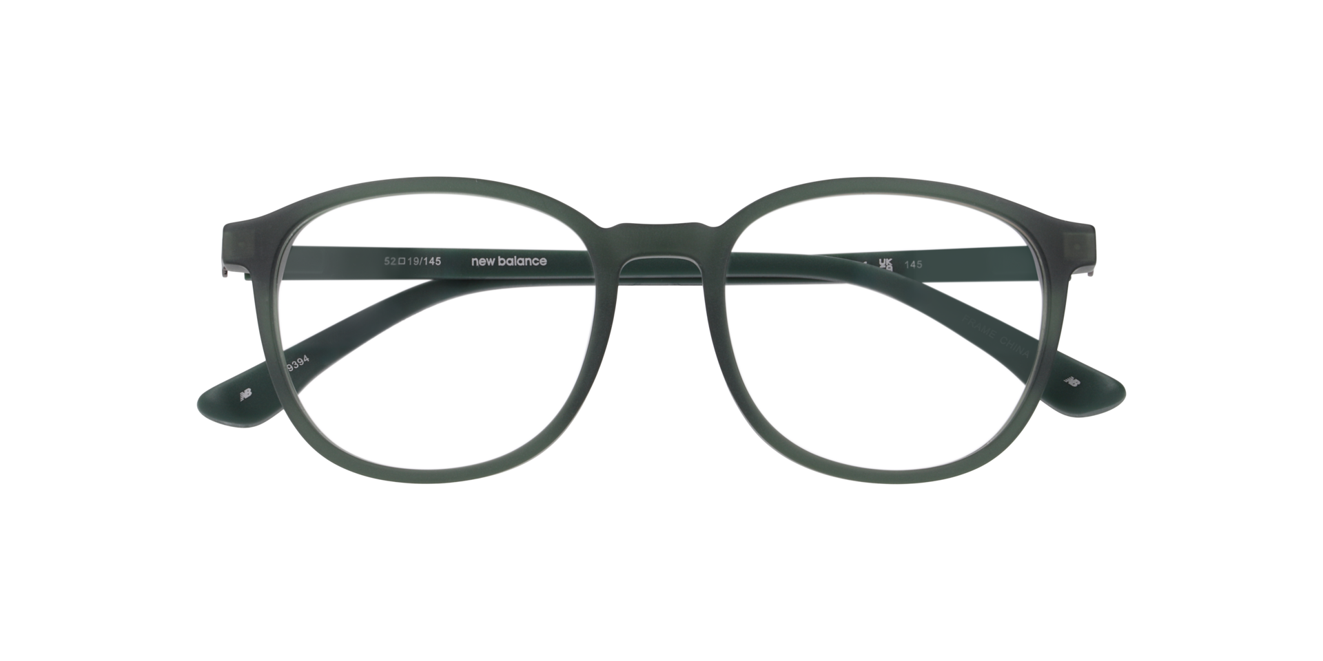 Nb4189 Green Matte AcetateEyeglass Frames for Glasses Direct, Closed View