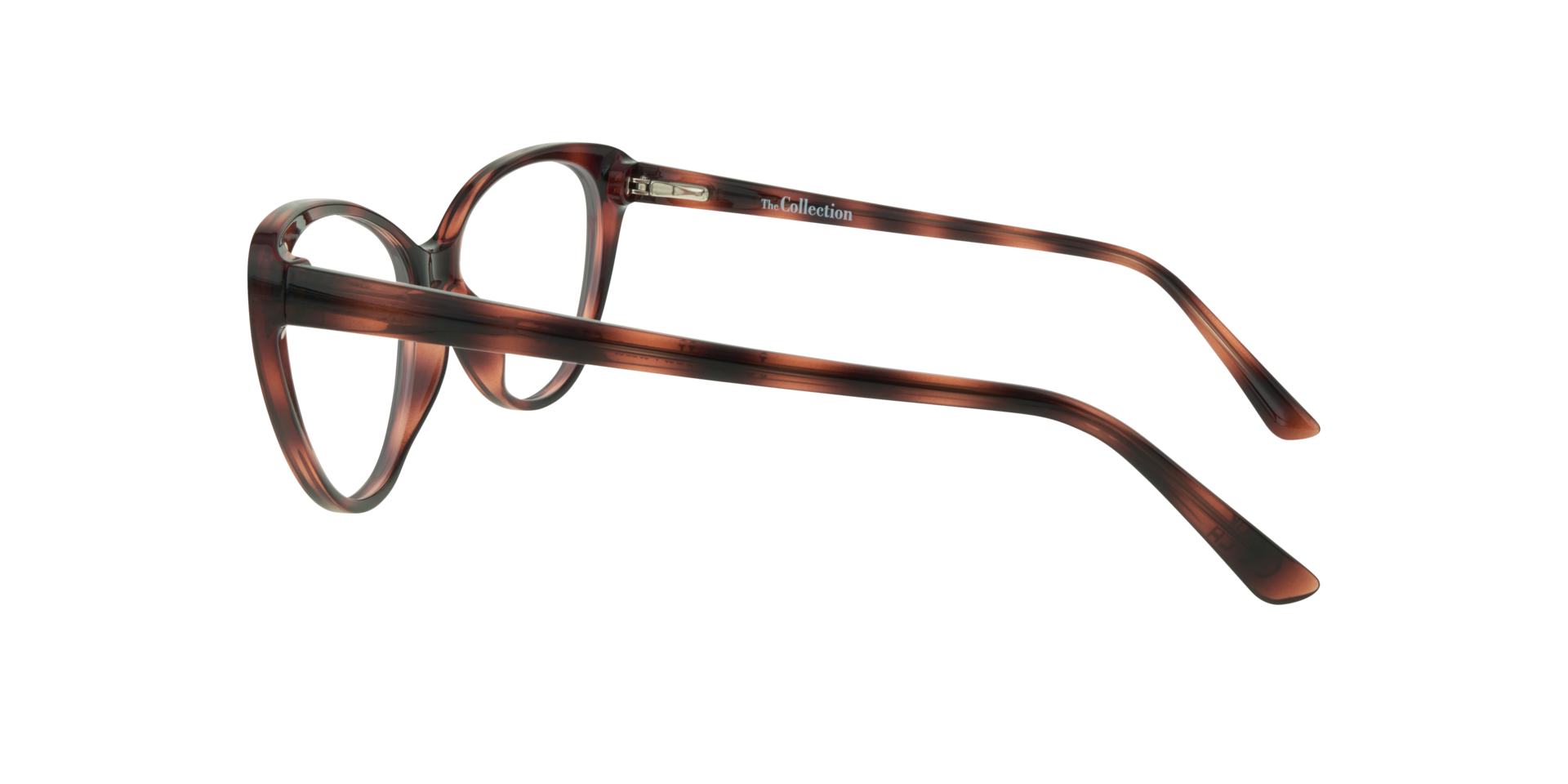 Jenna Havana PlasticEyeglass Frames for Glasses Direct, Side View