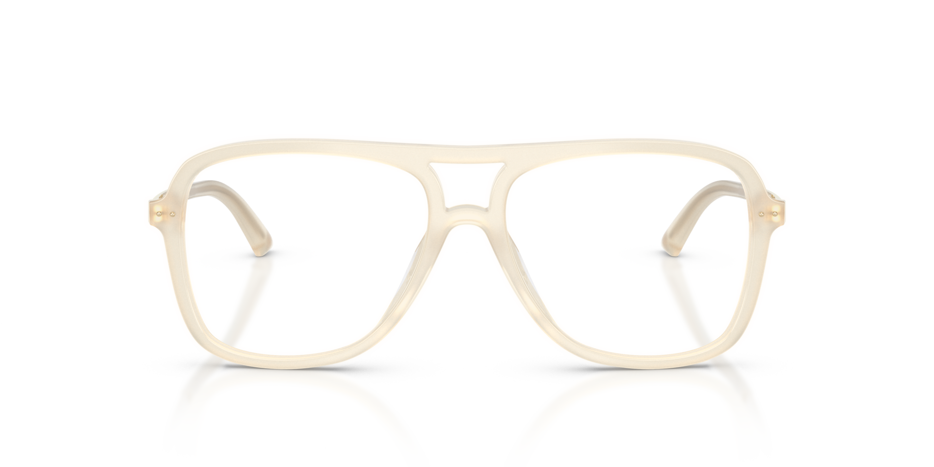 JC3052U Opaline Yellow AcetateEyeglass Frames for Glasses Direct, Front View