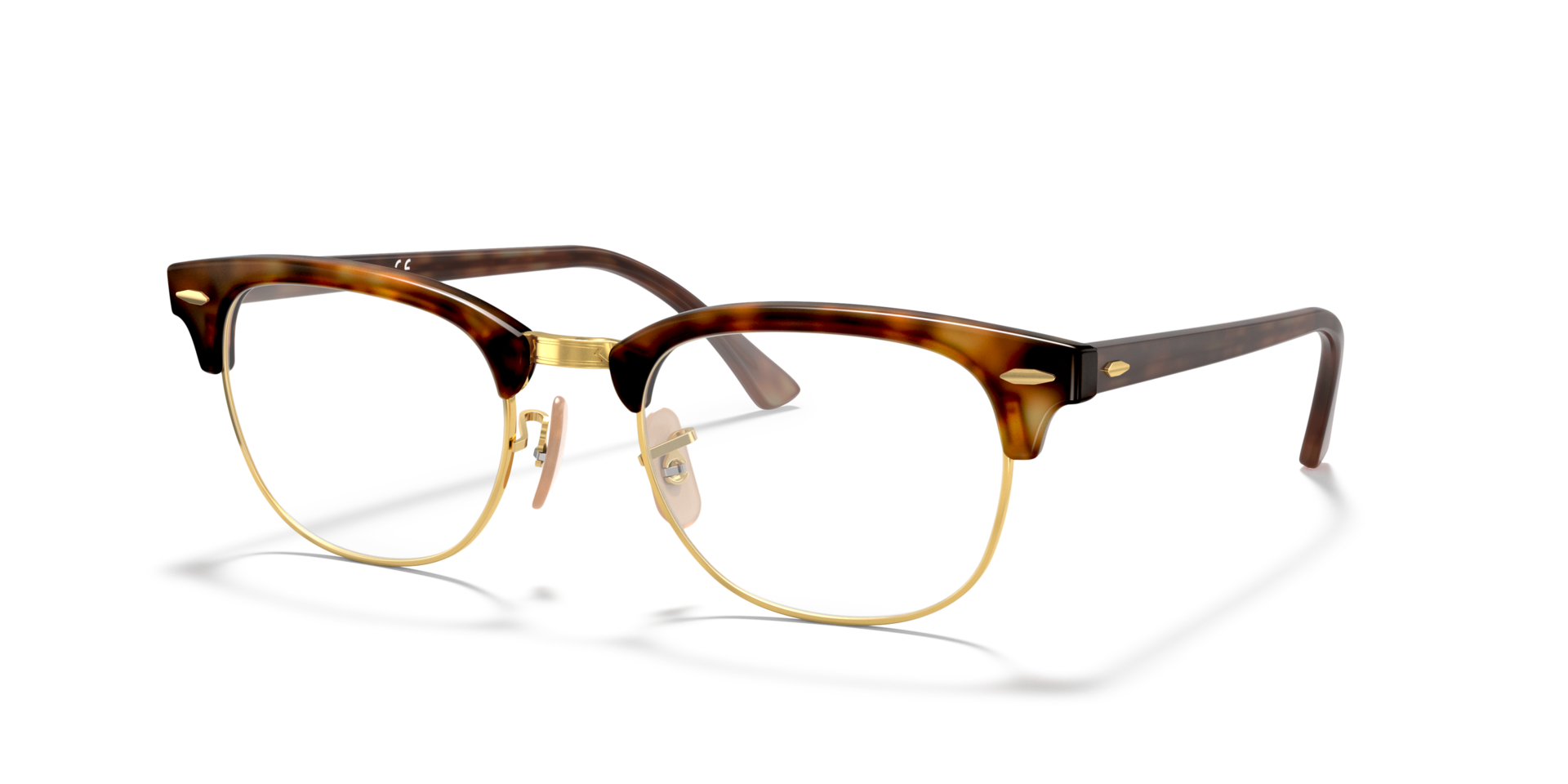 RB5154 Red Havana AcetateEyeglass Frames for Glasses Direct, Angle View
