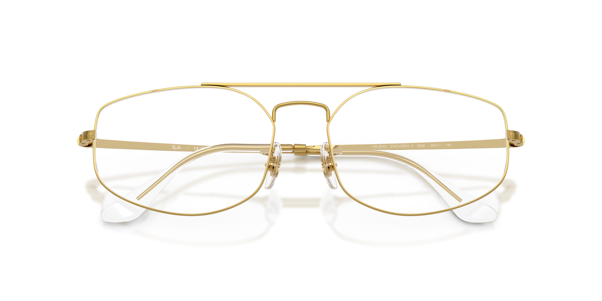 Explorer V Optics Legend Gold MetalEyeglass Frames for Glasses Direct, Closed View