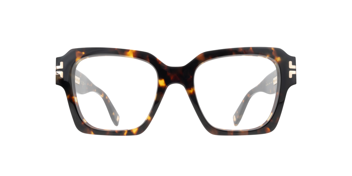 Marc Jacobs Women's Tortoise Square Acetate Eyeglasses Online - Full Rim - Mj 1088