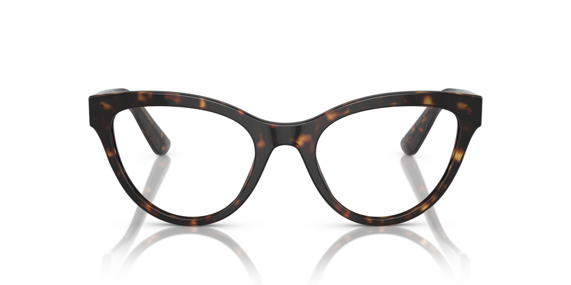 DG3372 Havana AcetateEyeglass Frames for Glasses Direct, Front View