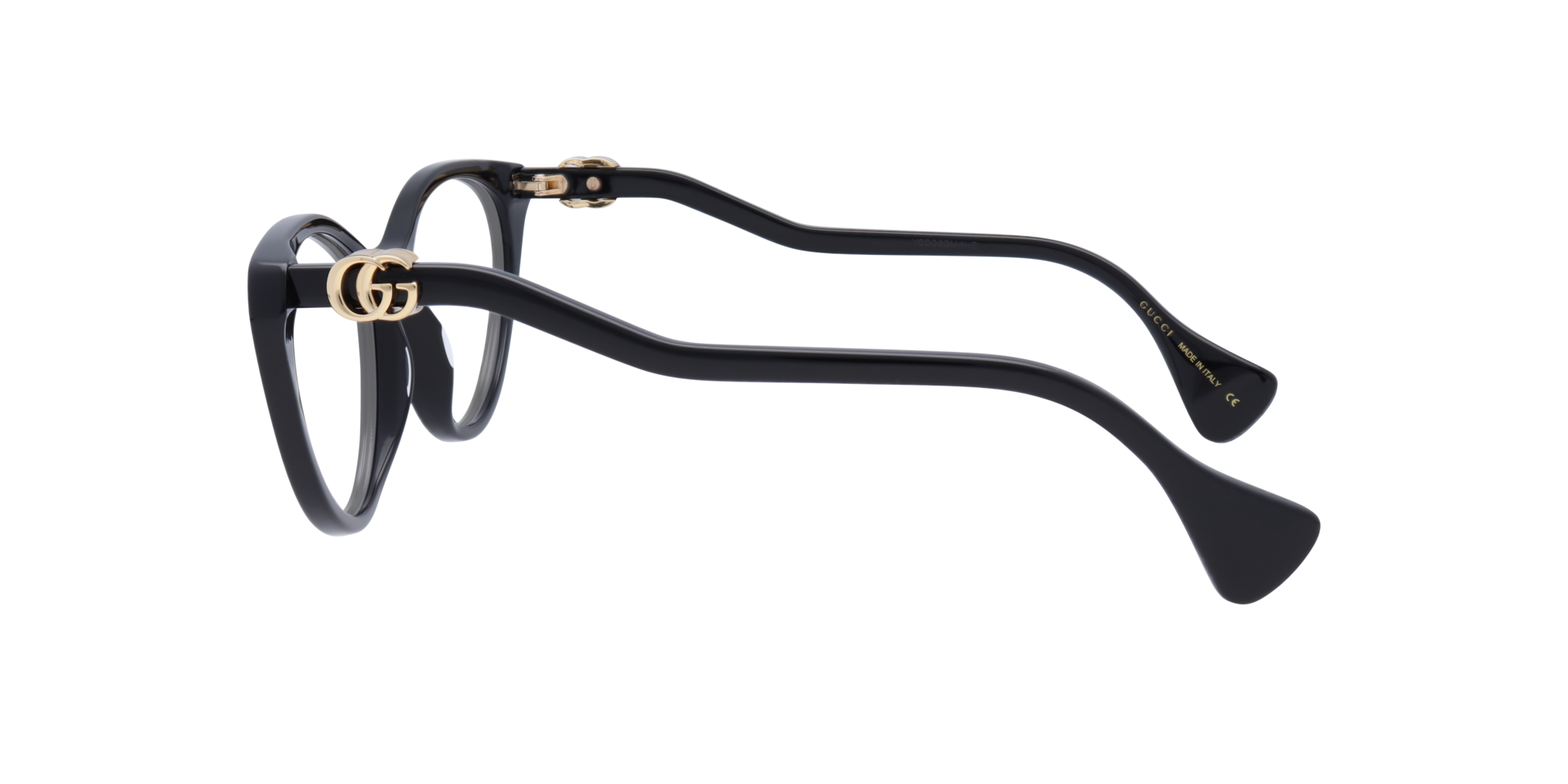 GG1013O Brown Light AcetateEyeglass Frames for Glasses Direct, Side View