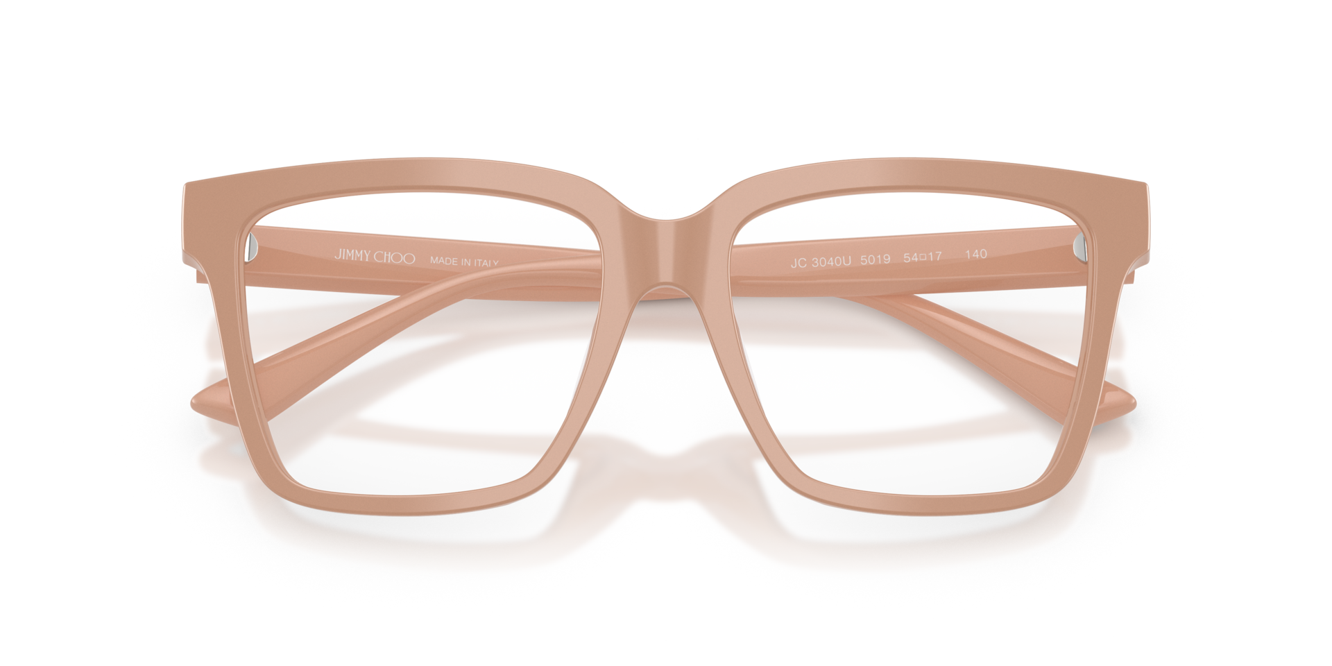 JC3040U Pink AcetateEyeglass Frames for Glasses Direct, Closed View