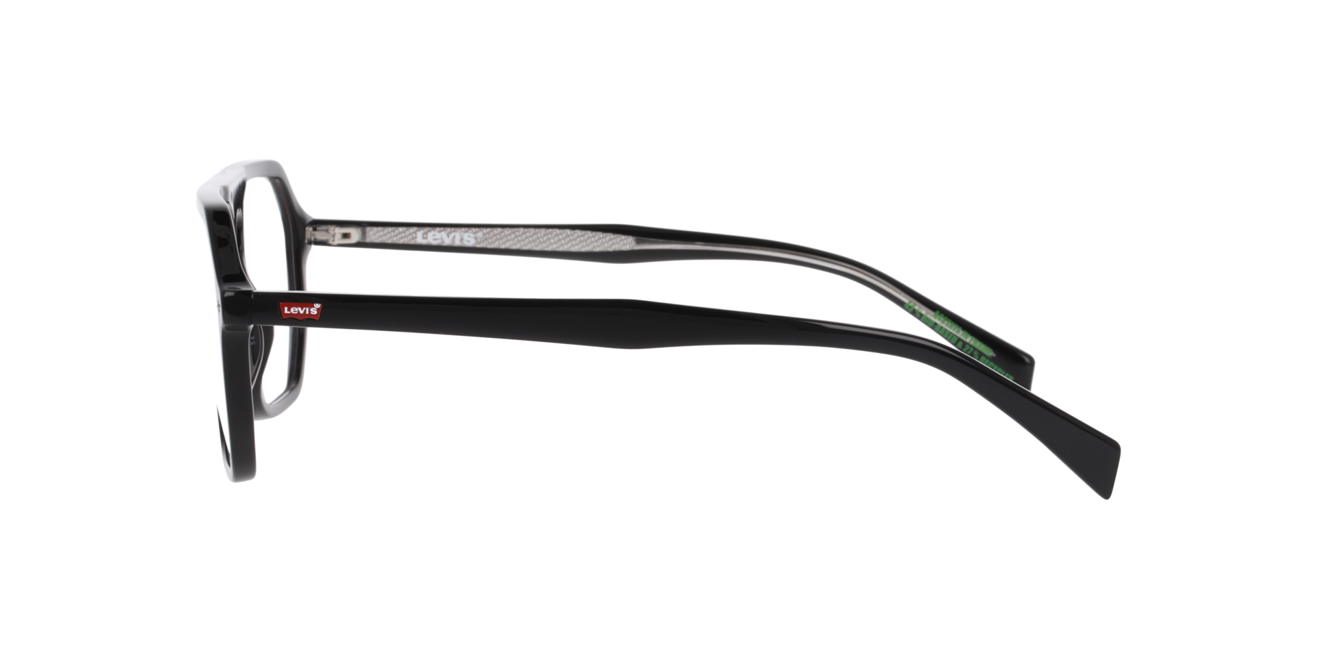 LV 5086 Black AcetateEyeglass Frames for Glasses Direct, Side View