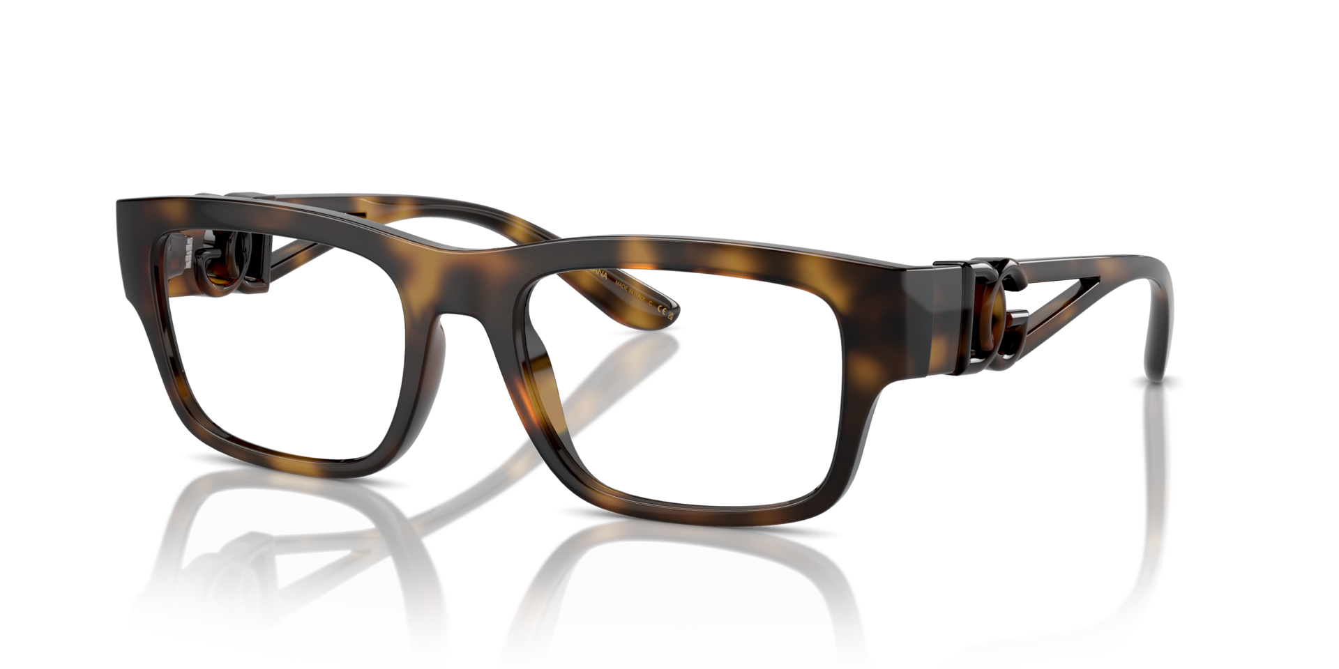 DG5110 Havana PlasticEyeglass Frames for Glasses Direct, Angle View