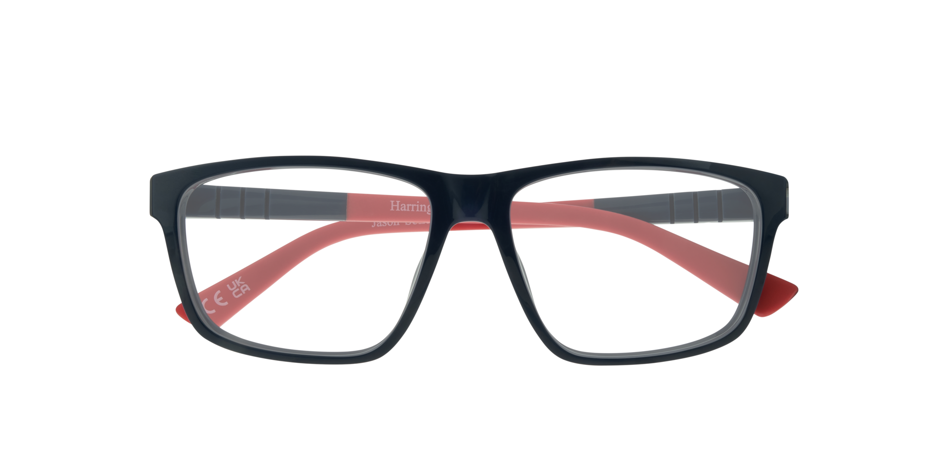 Jason Solid Dark Blue PlasticSunglass Frames for Glasses Direct, Closed View