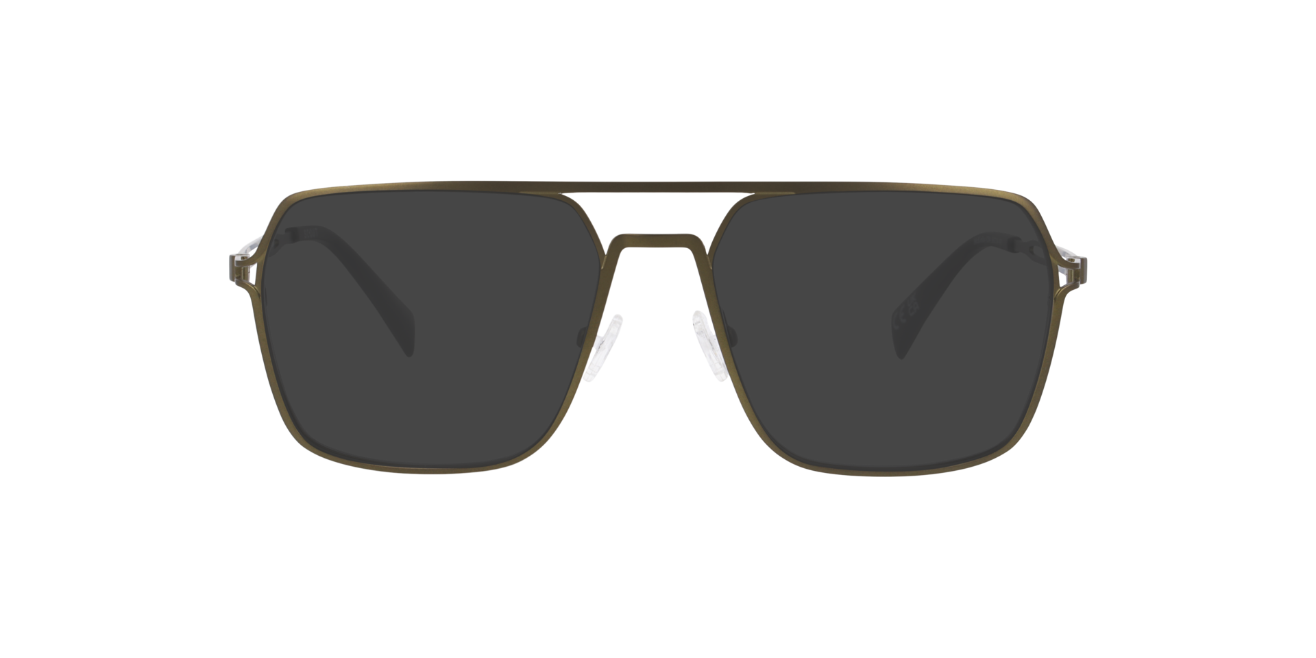 Mckinlay Khaki MetalEyeglass Frames for Glasses Direct, with Tinted Lenses