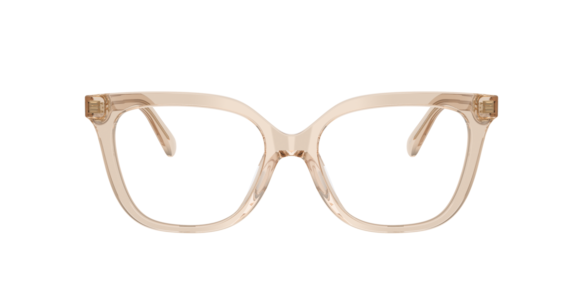 Transparent Beige square Acetate eyeglasses Online - Full Rim - HC6302U
