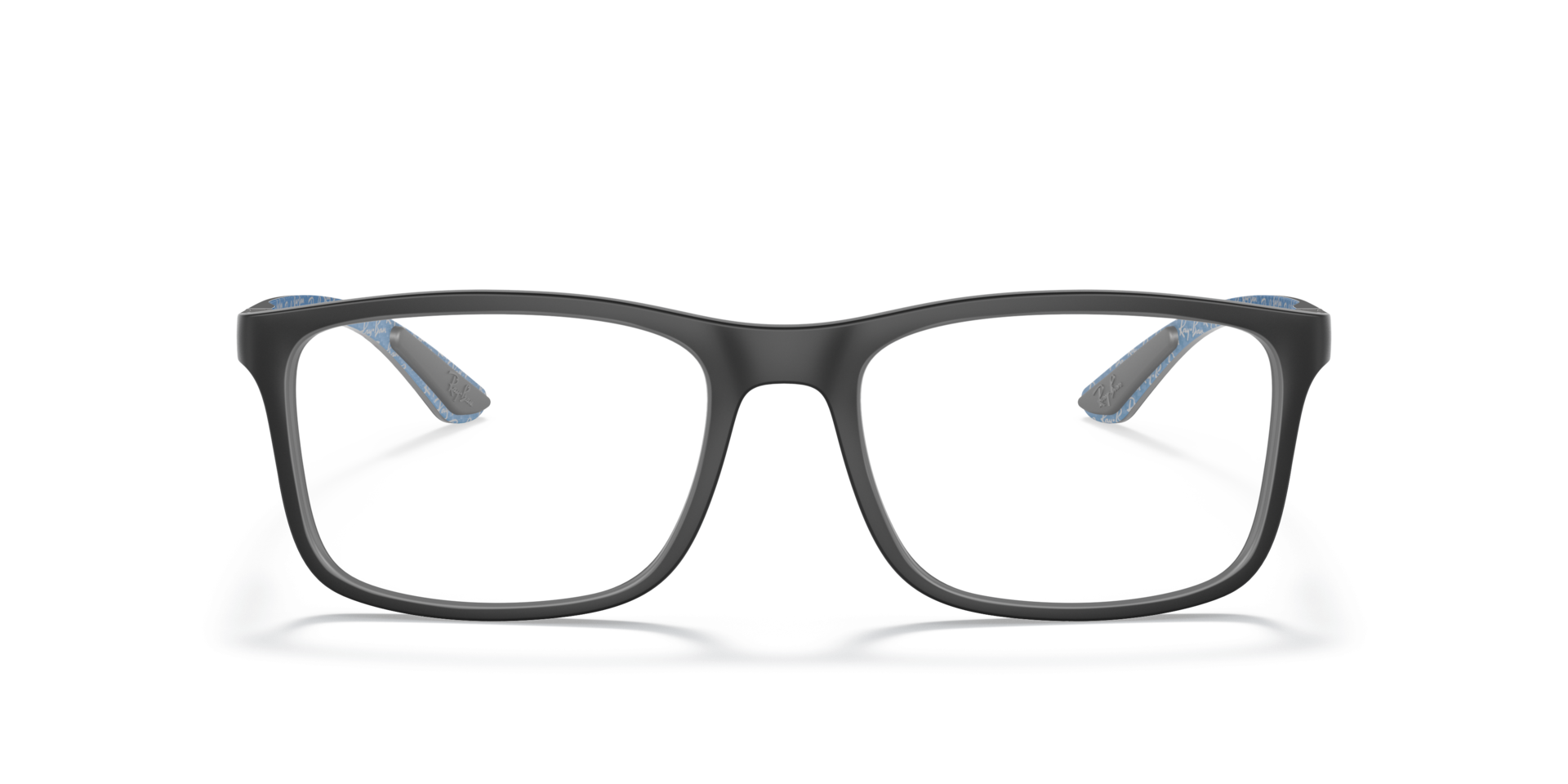 RB8908 Black PlasticSunglass Frames for Glasses Direct, Front View