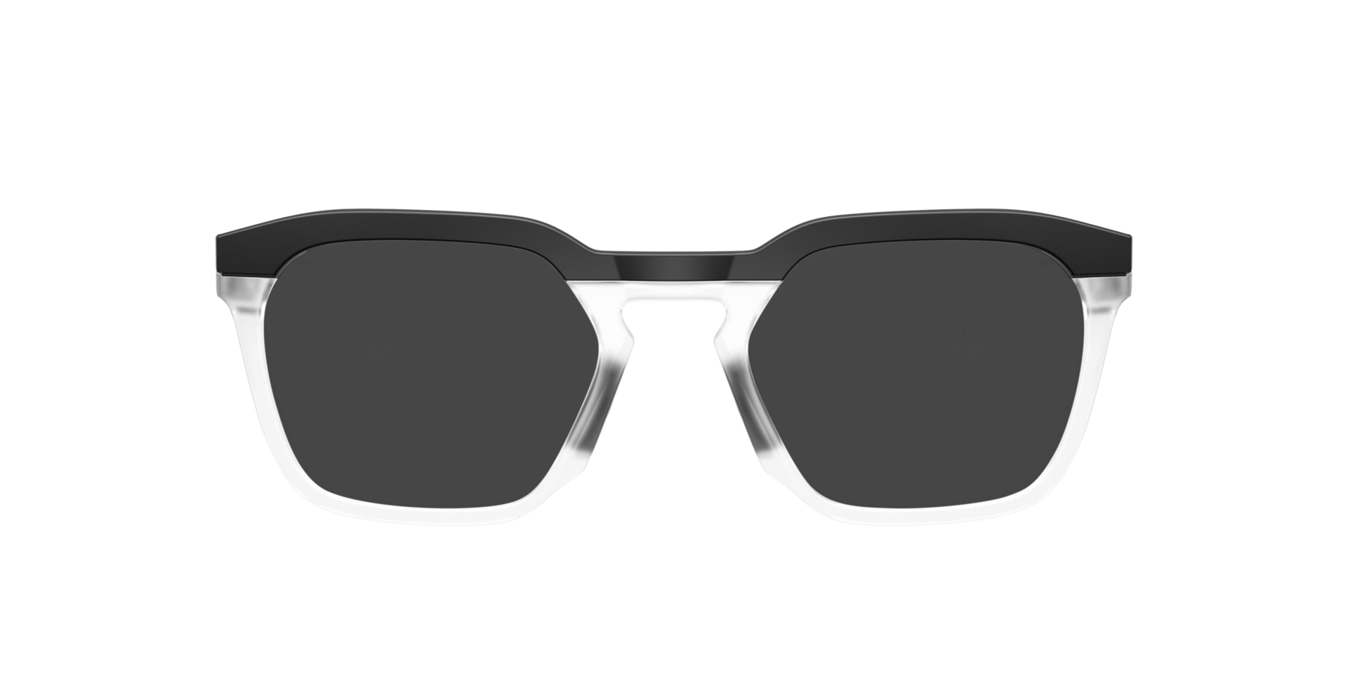 HSTN SQ Satin Black PlasticEyeglass Frames for Glasses Direct, with Tinted Lenses