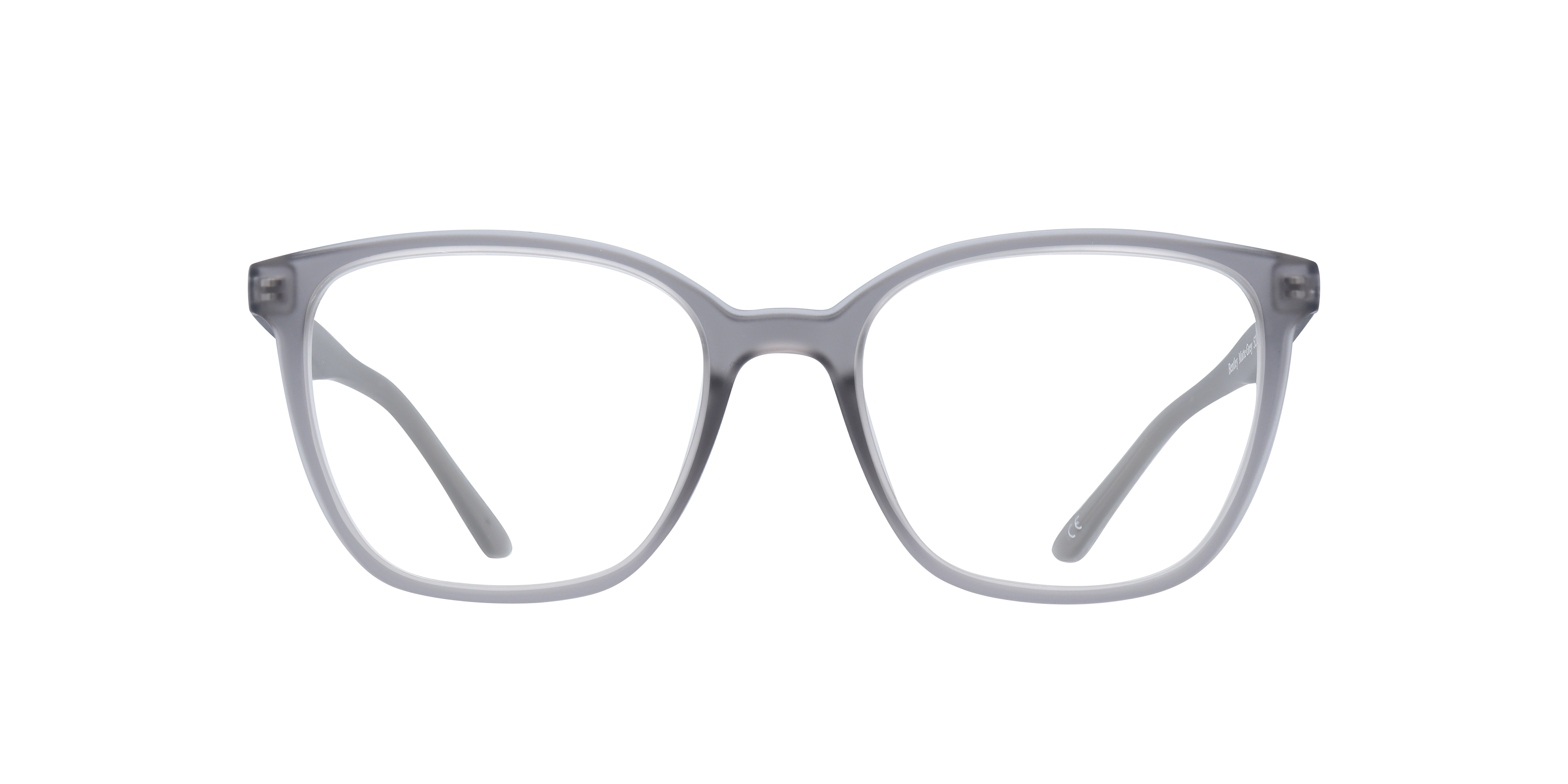 Bentley Matte Grey PlasticSunglass Frames for Glasses Direct, Front View
