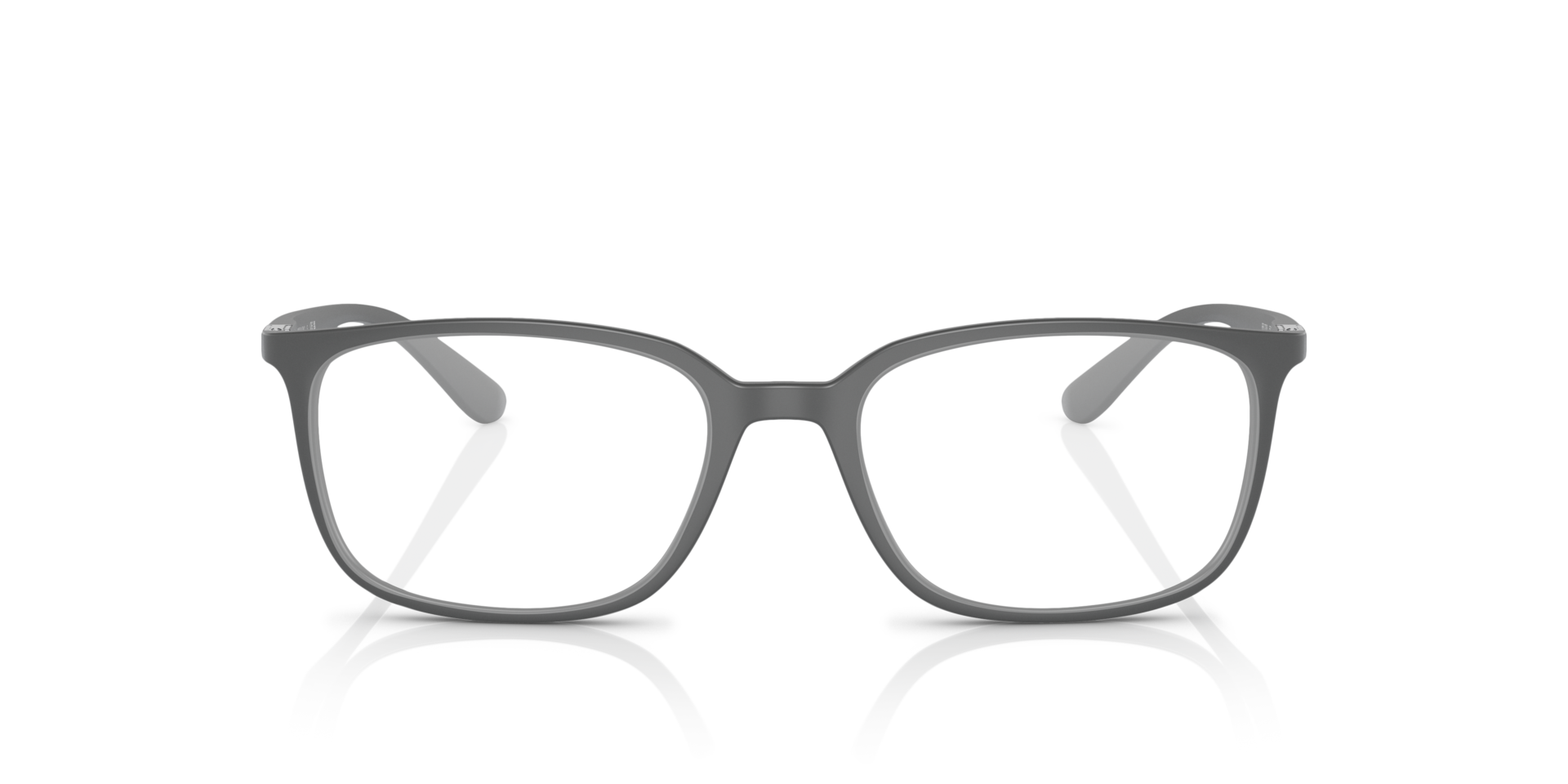 RB7208 Grey PlasticEyeglass Frames for Glasses Direct, Front View