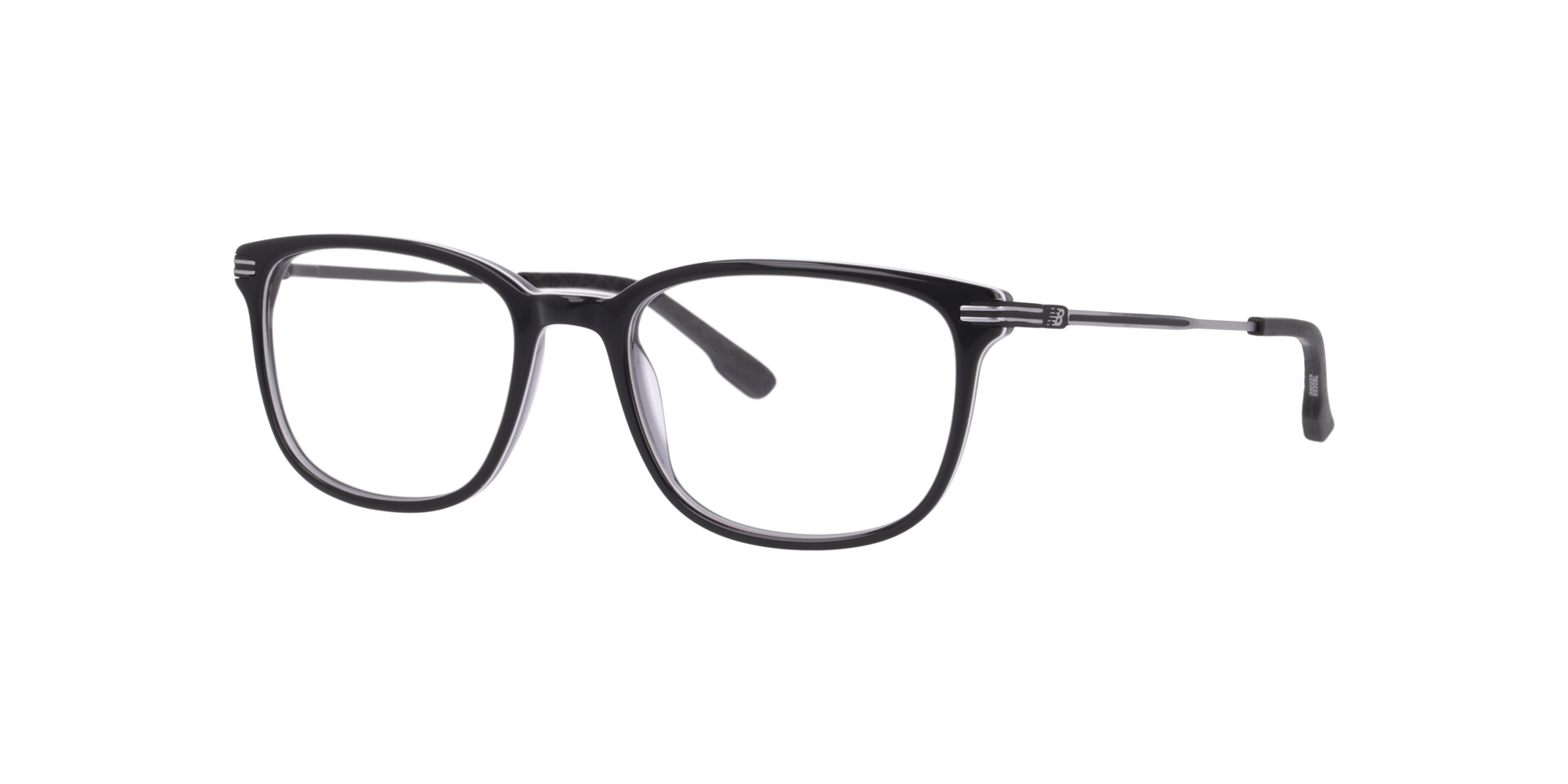 Nb4201 Black AcetateEyeglass Frames for Glasses Direct, Angle View