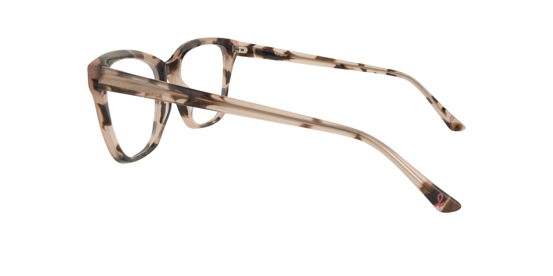 Leilani Havana & Pink AcetateEyeglass Frames for Glasses Direct, Side View