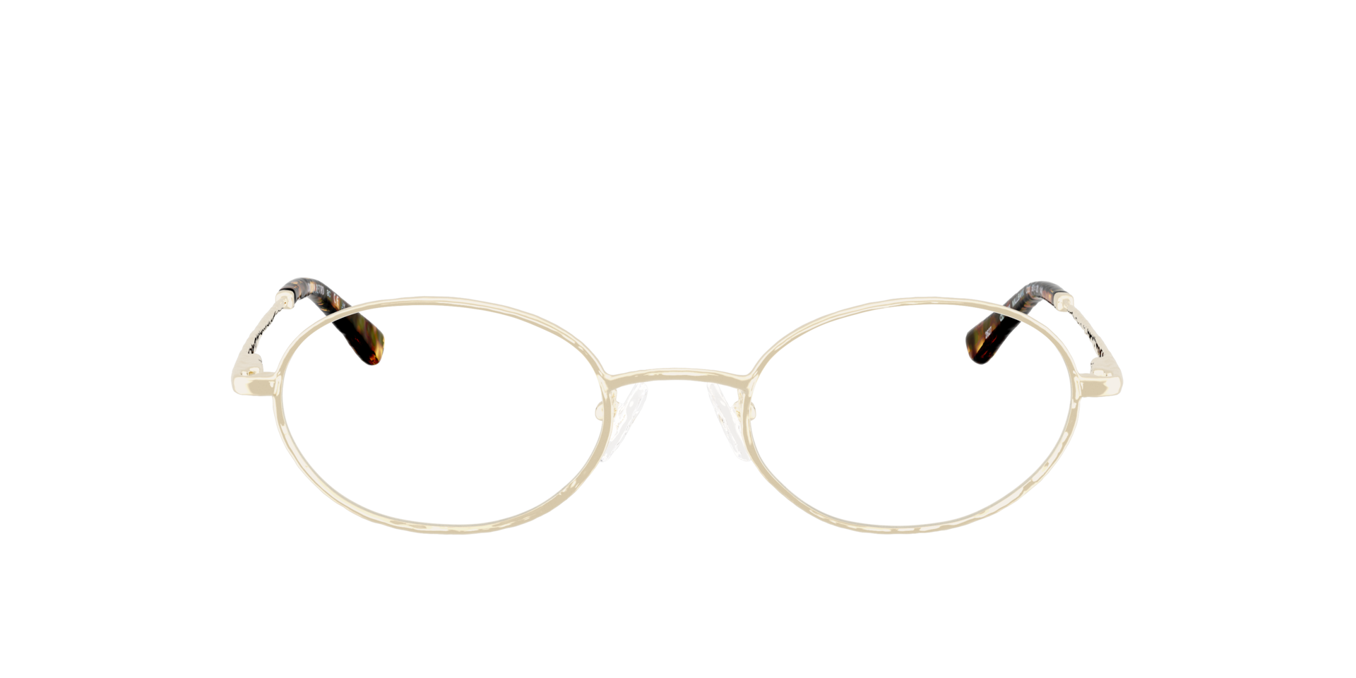 Millbank Gold MetalEyeglass Frames for Glasses Direct, Front View